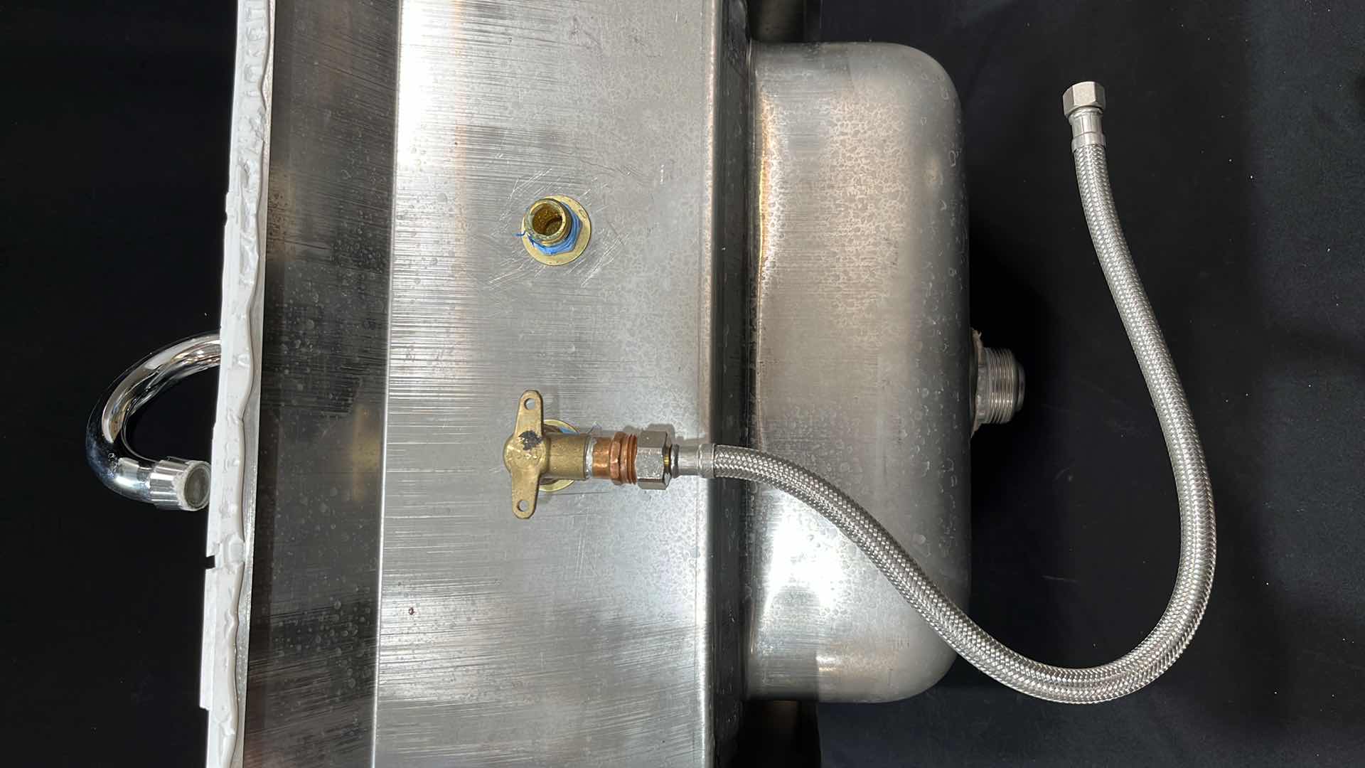 Photo 1 of BK RESOURCES STAINLESS STEEL HAND SINK 17.25” X 15.5” X 14”H (MODEL #BKHS-W-1410)