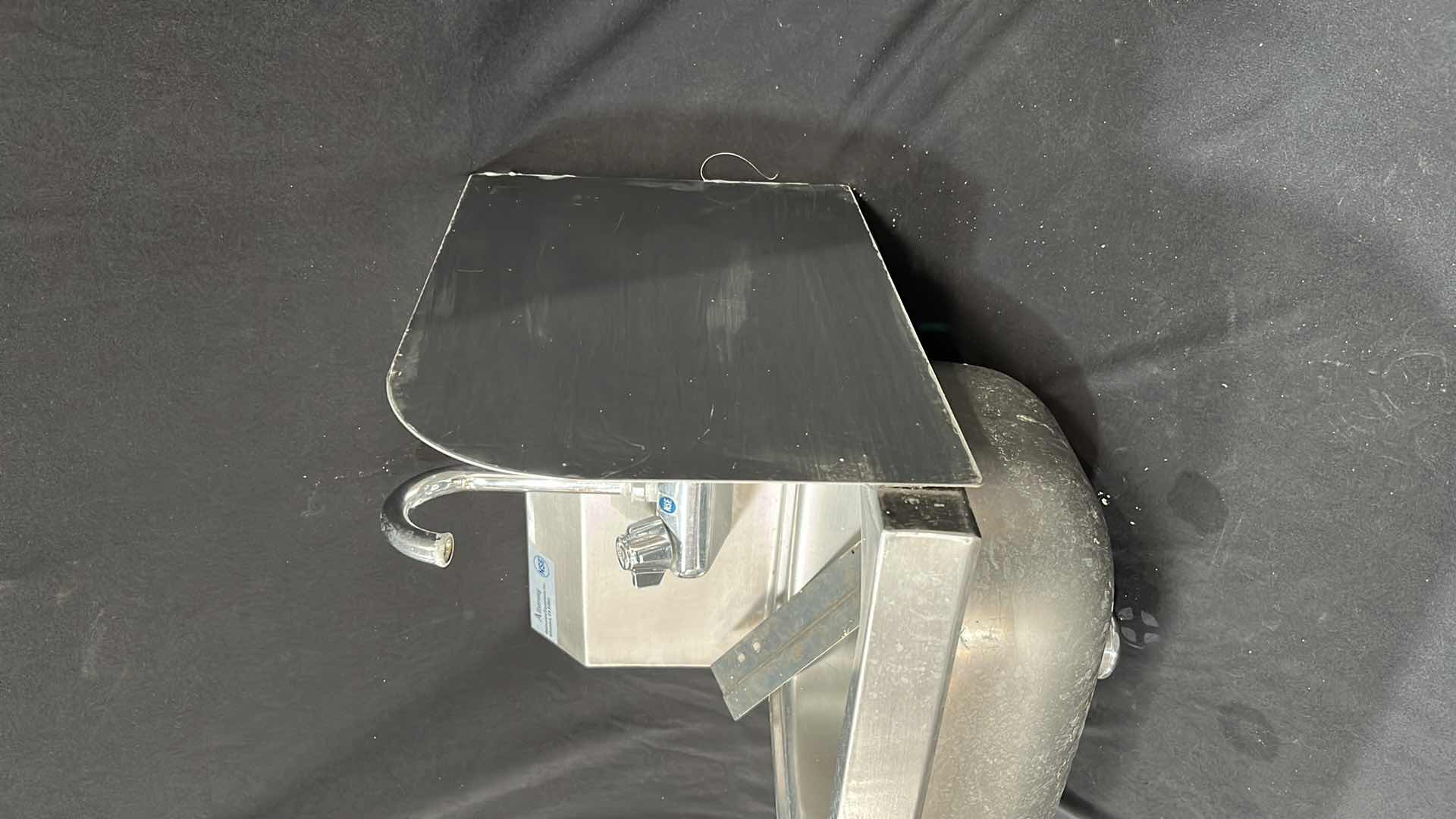 Photo 1 of ALLSTRONG RESTAURANT EQUIPMENT STAINLESS STEEL HAND SINK 15” X 15.75” X 15.5”H