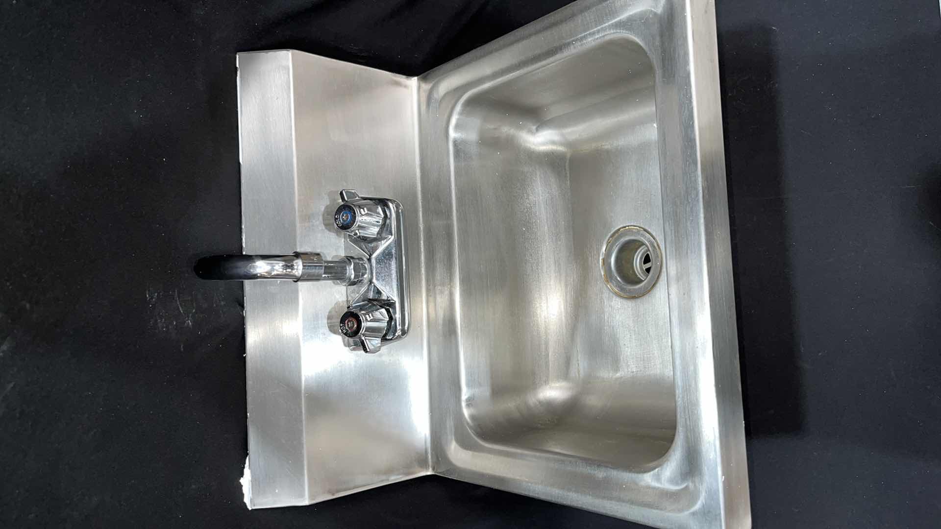 Photo 1 of STAINLESS STEEL HAND SINK 15” X 17.25” X 15”H