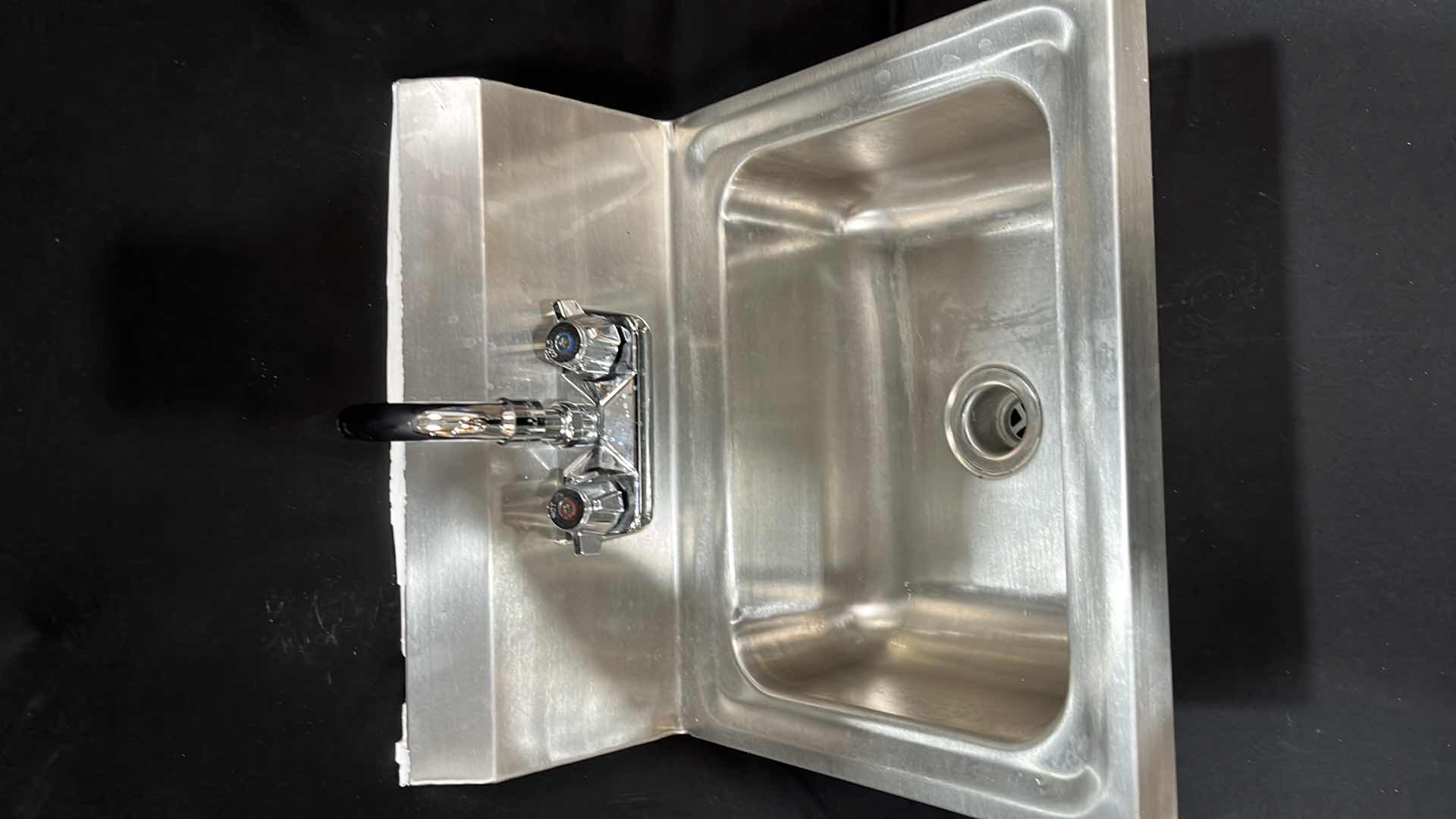 Photo 1 of STAINLESS STEEL HAND SINK 15” X 17.25” X 15”H