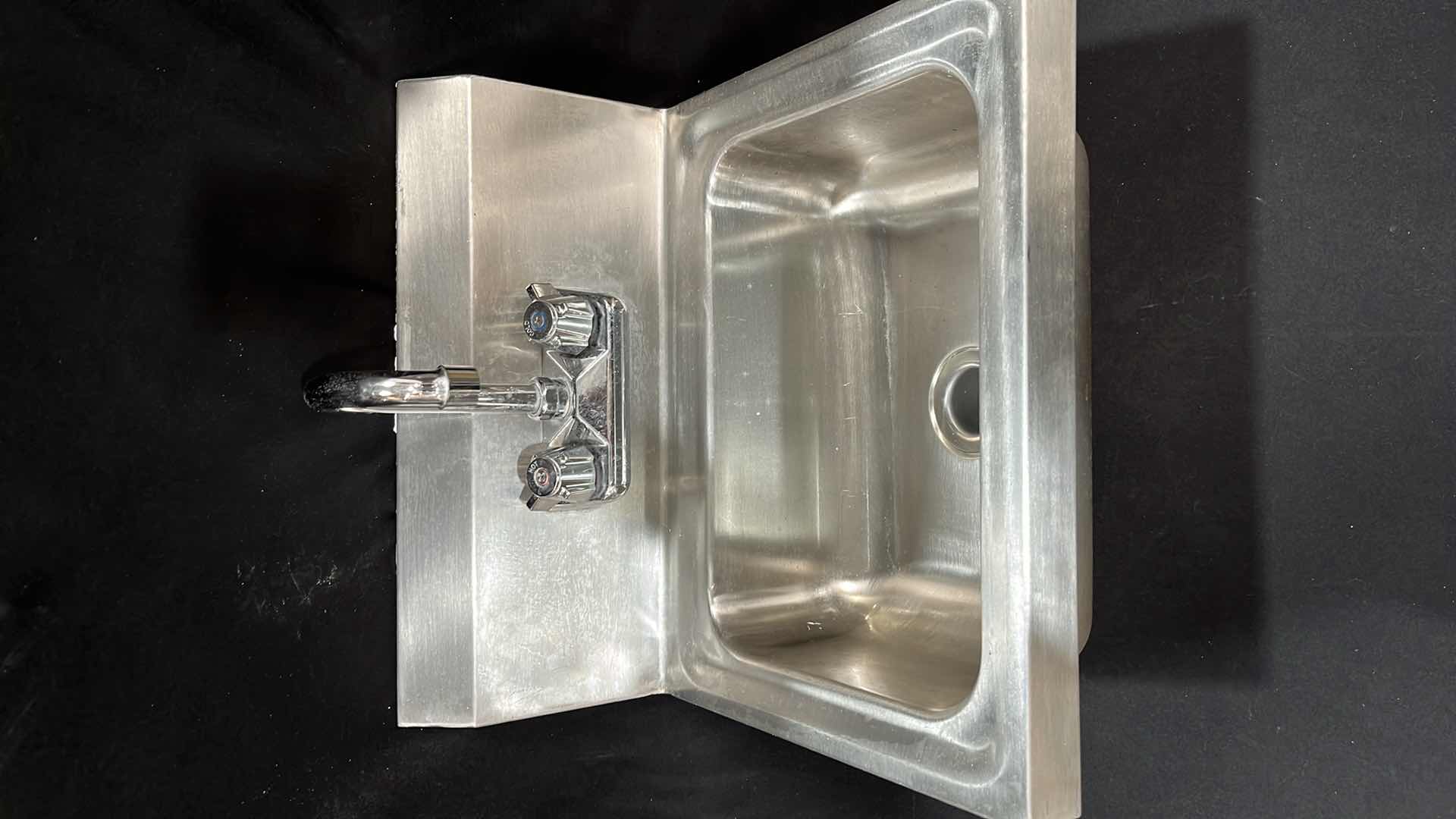 Photo 1 of STAINLESS STEEL HAND SINK 15” X 17.25” X 15”H