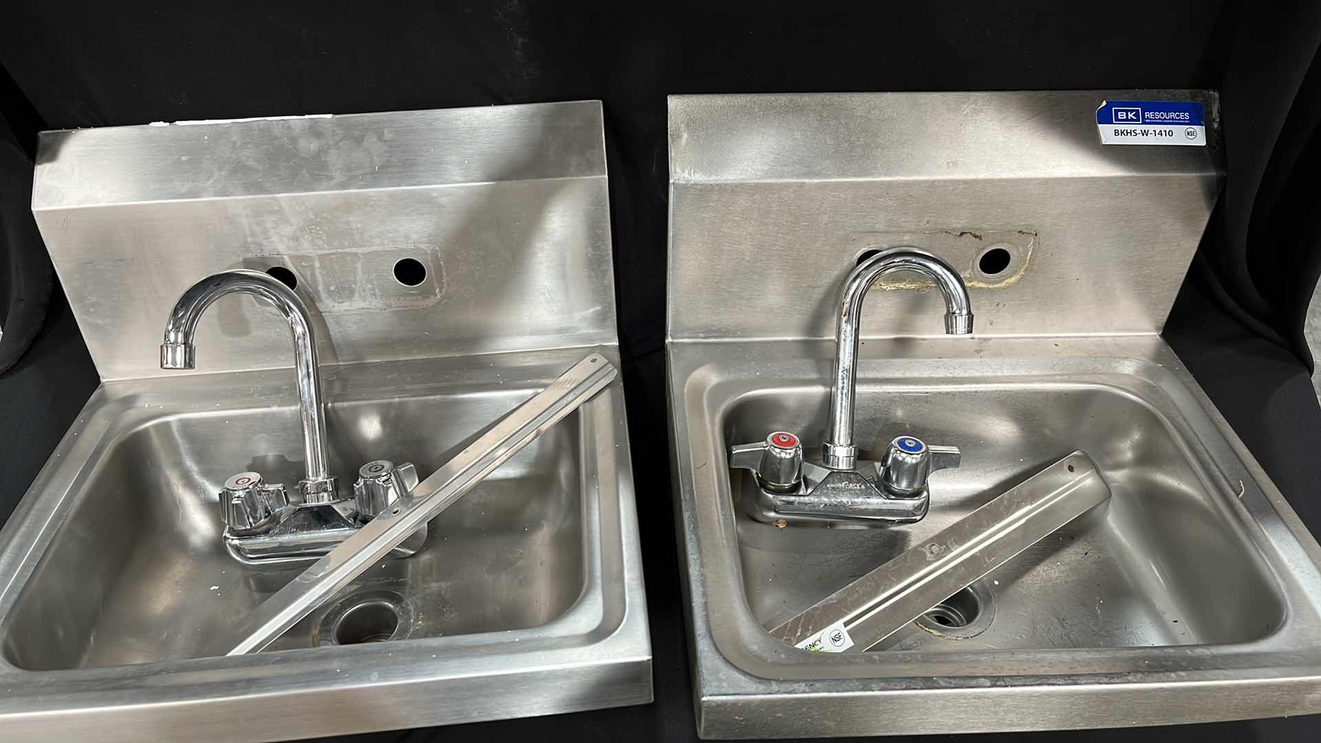 Photo 1 of STAINLESS STEEL HAND SINKS VARIOUS STYLES (2)