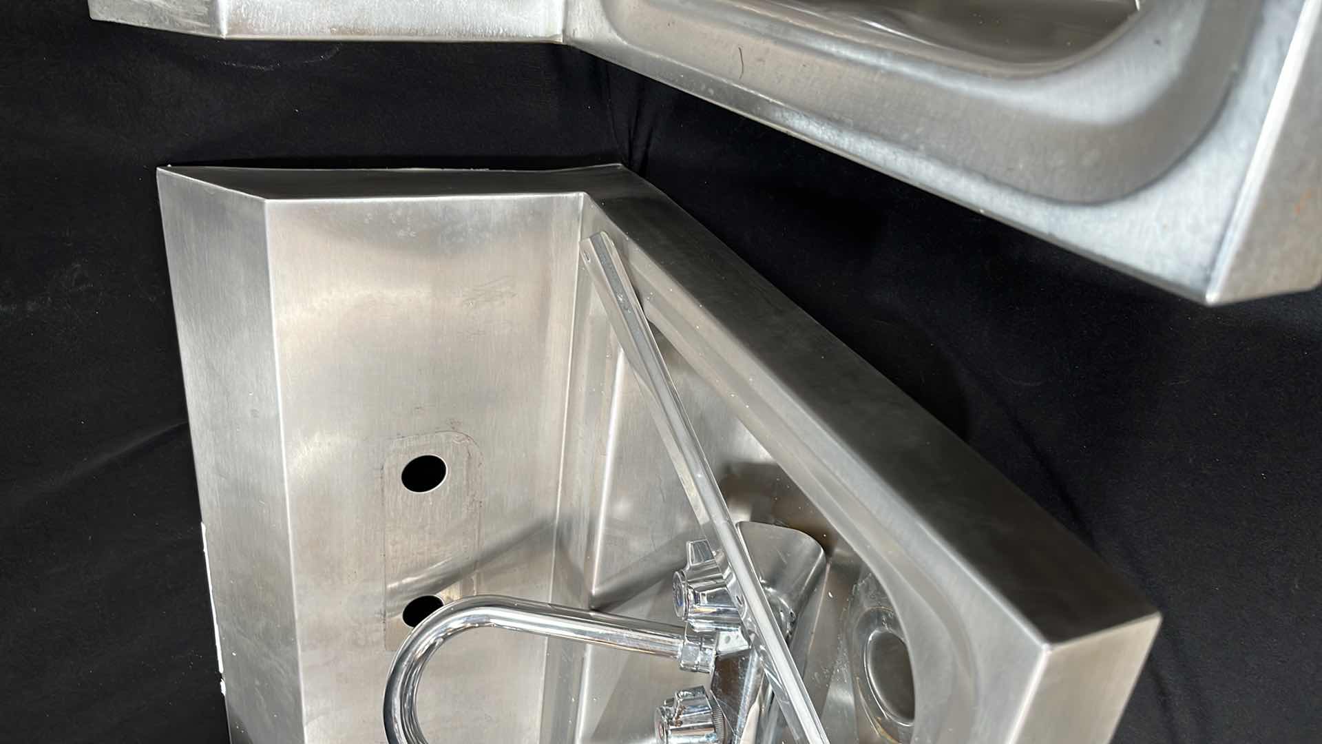 Photo 1 of STAINLESS STEEL HAND SINKS VARIOUS STYLES (2)