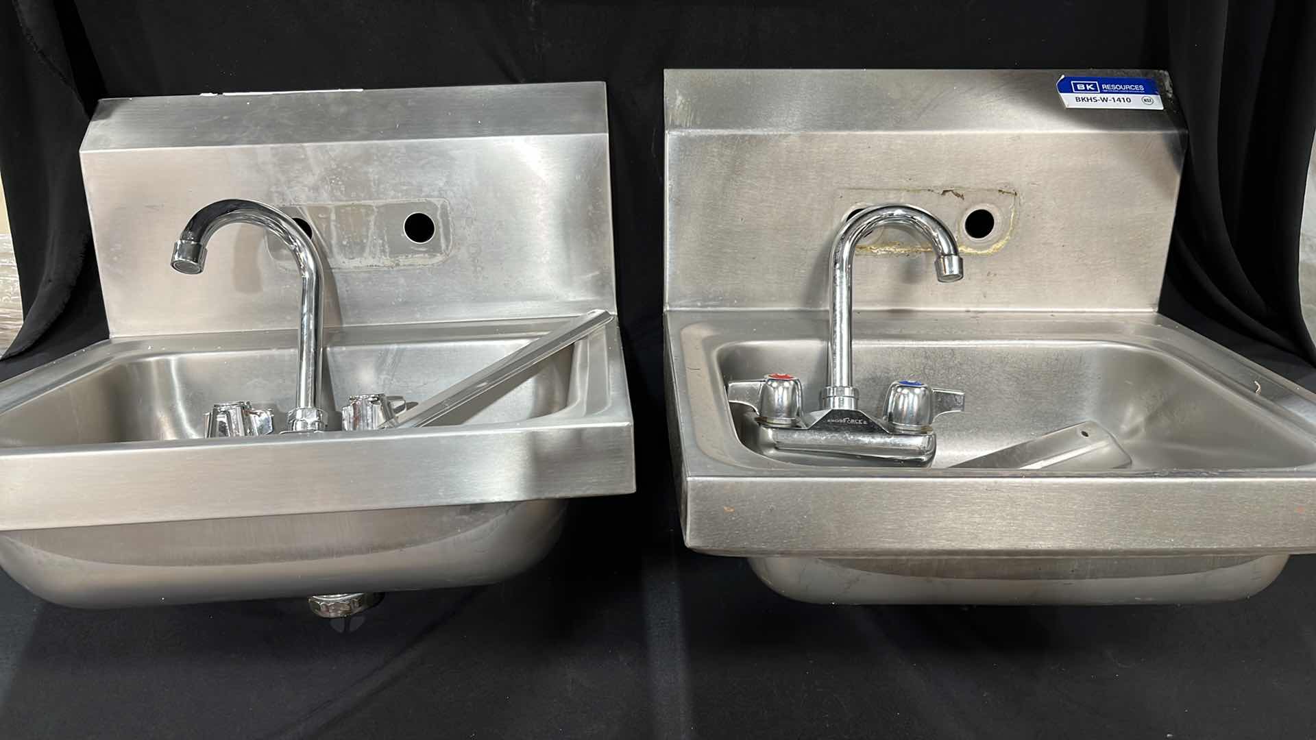 Photo 1 of STAINLESS STEEL HAND SINKS VARIOUS STYLES (2)