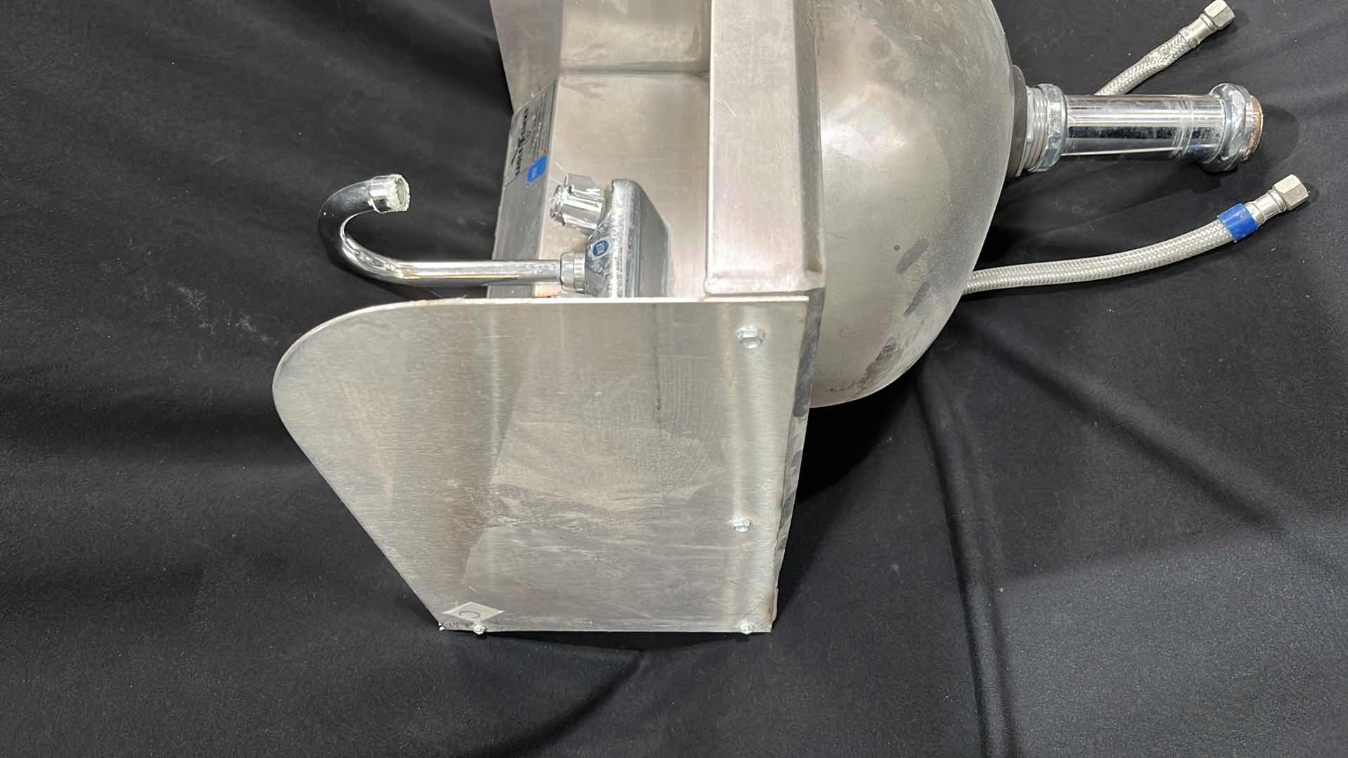 Photo 1 of EAGLE SINKS BY METAL MASTERS STAINLESS STEEL HAND SINK 14.75” X 19” X 20.5”H