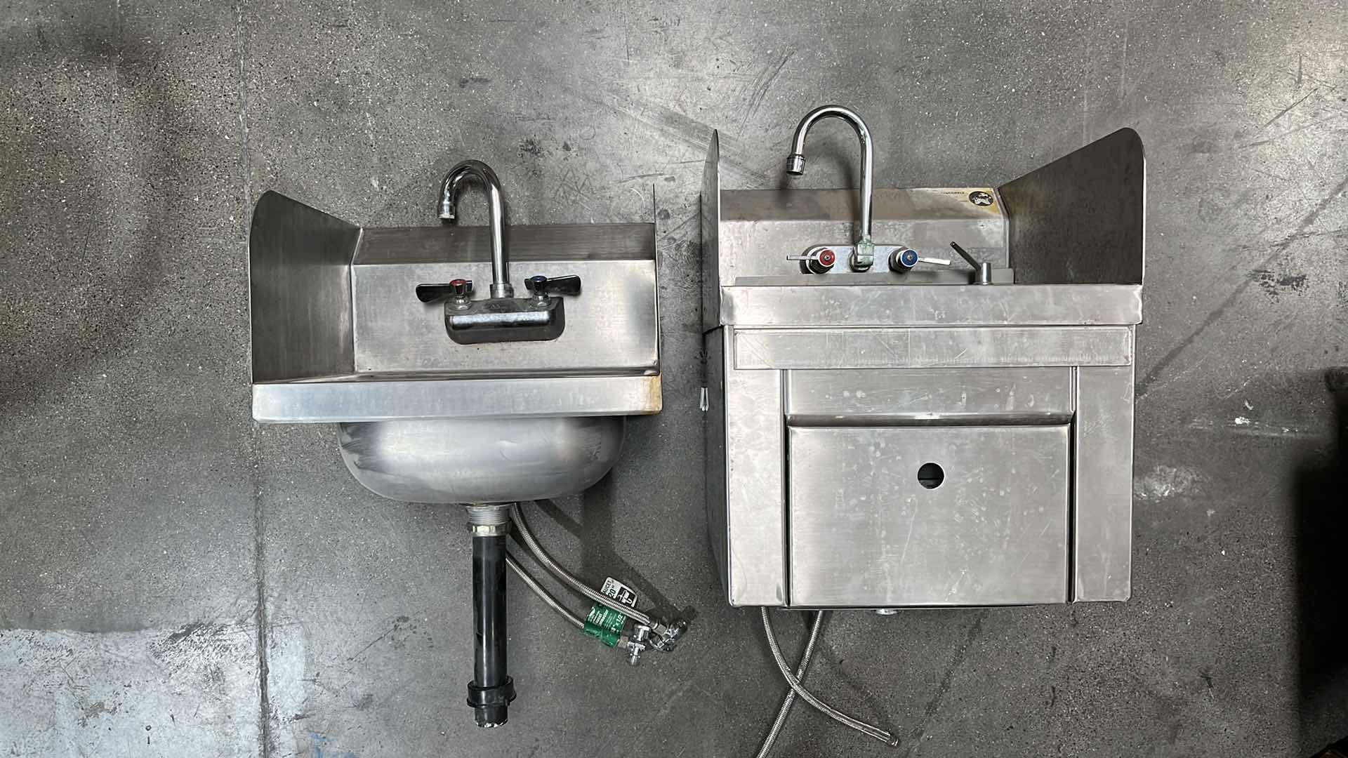 Photo 1 of STAINLESS STEEL HAND SINKS VARIOUS STYLES