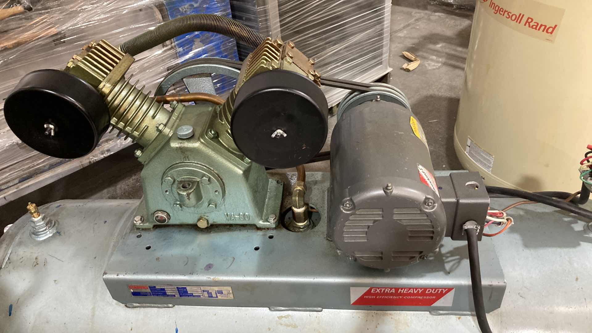 Photo 1 of CIASONS AIR COMPRESSOR 80GAL 5HP 230VOLT MODEL SS-B4780HDA