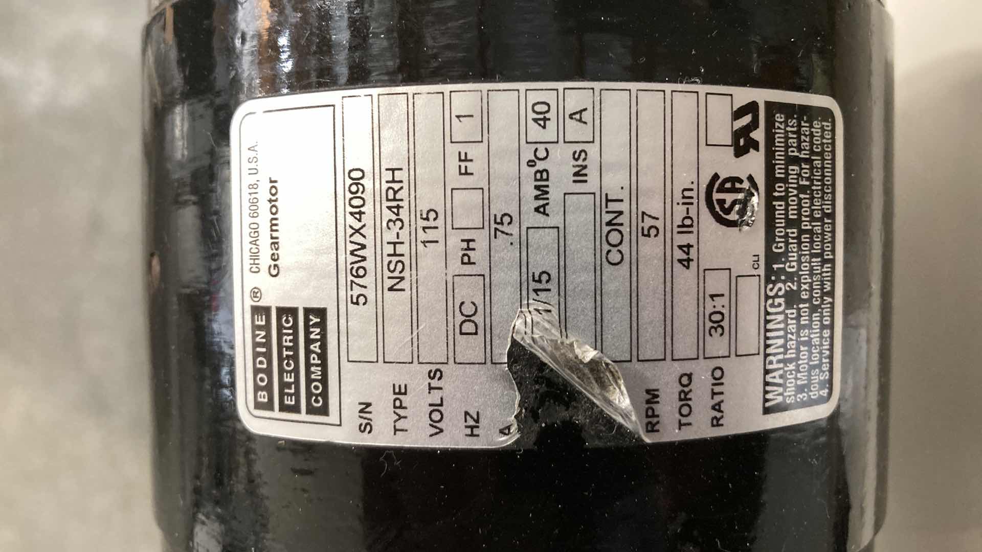 Photo 1 of BELCO PACKAGING SYSTEM MODEL STC2520M2A0