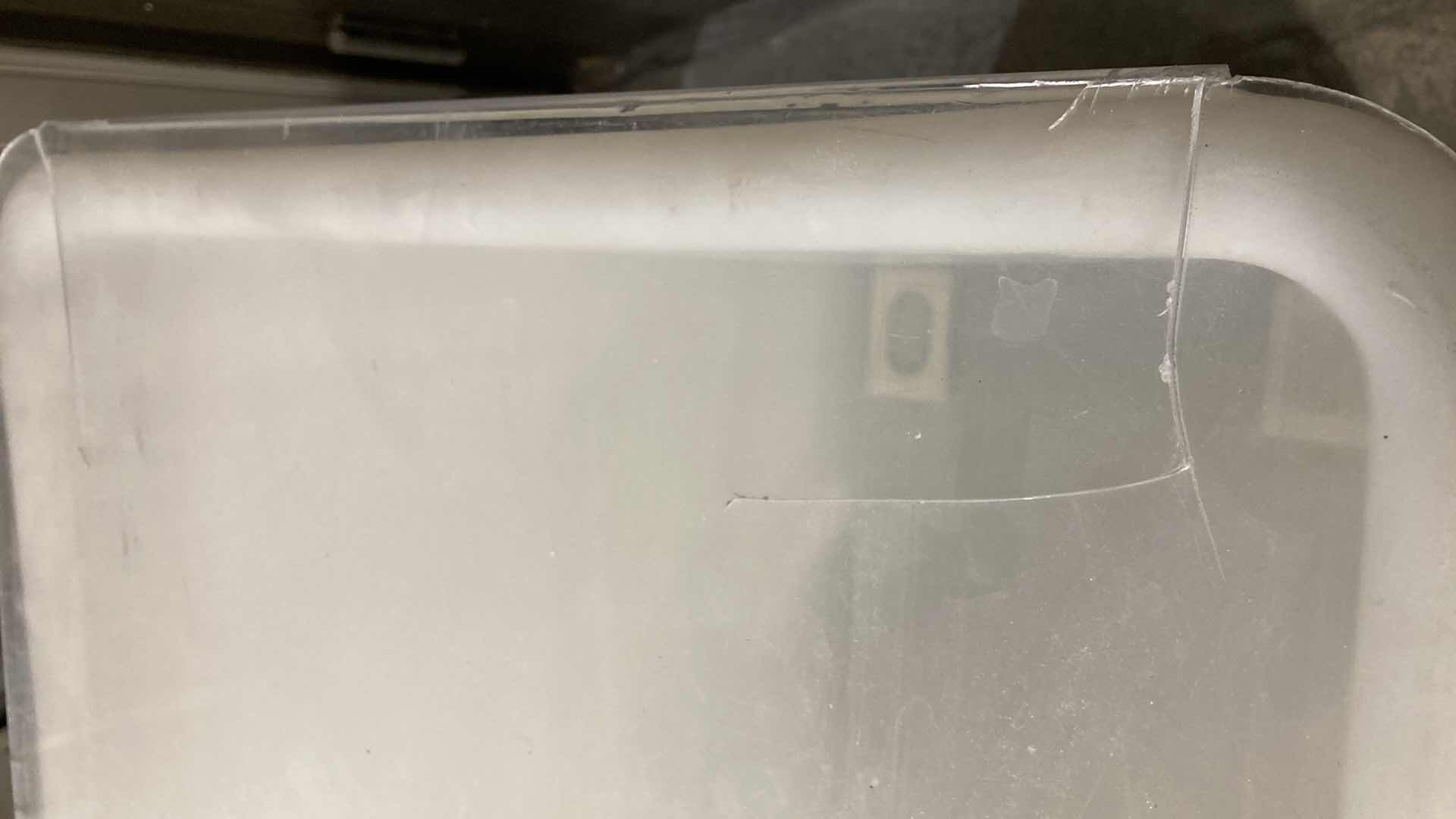 Photo 1 of CAMBRO WHITE ROLLING BIN 19” X 29.25” H 27.75”