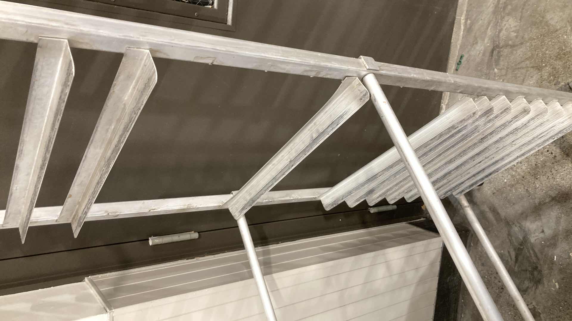 Photo 1 of CHANNEL ROLLING SHEET PAN RACK 29” X 18.5” H 69”