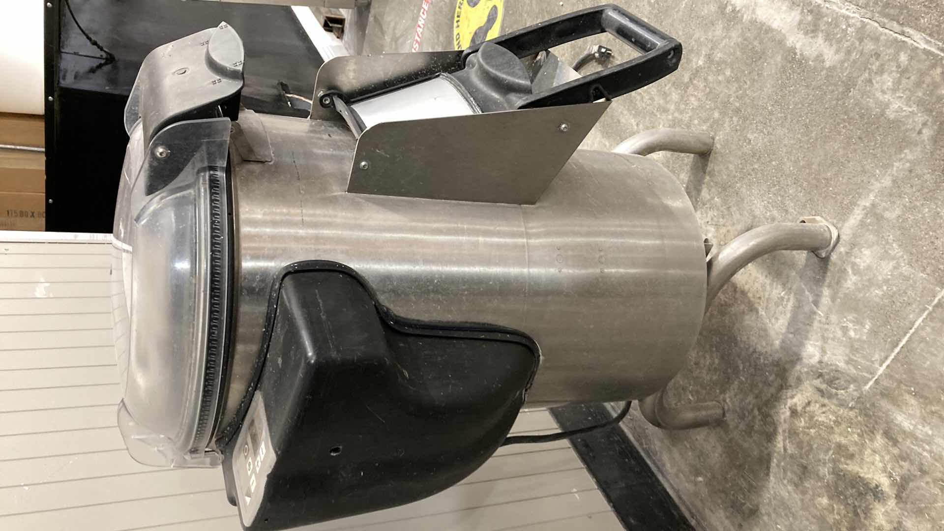 Photo 4 of OMCAN INDUSTRIAL POTATO PEELER MODEL PP-39.6LB/18KG