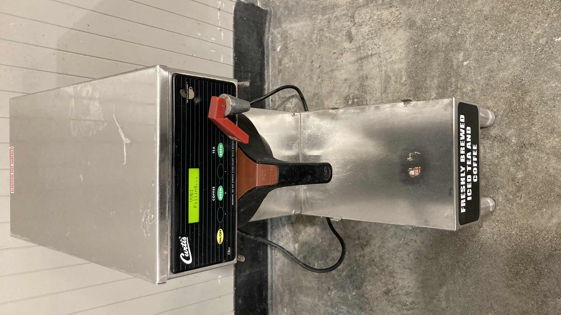 Photo 1 of CURTIS COMMERCIAL COFFEE MAKER MODEL CBP10040