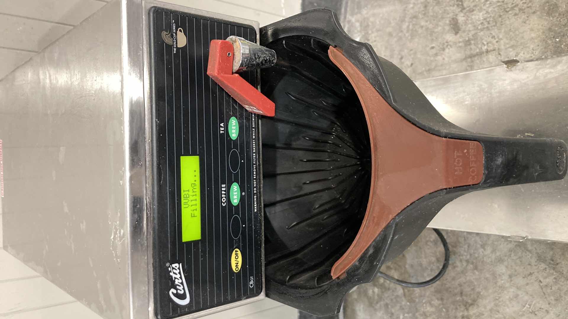 Photo 1 of CURTIS COMMERCIAL COFFEE MAKER MODEL CBP10040