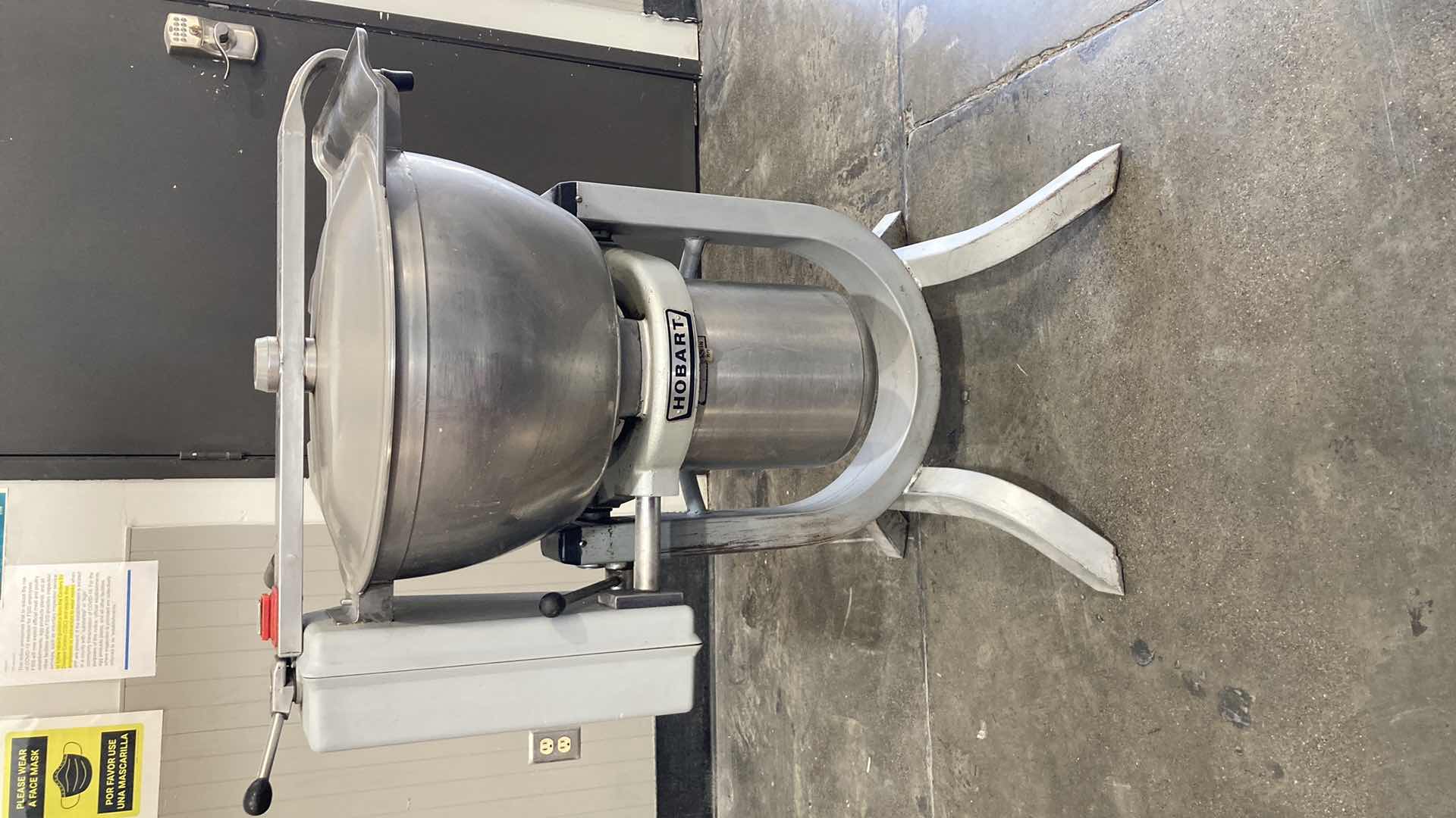 Photo 1 of HOBART COMMERCIAL FOOD PROCESSOR MODEL HCM-450 