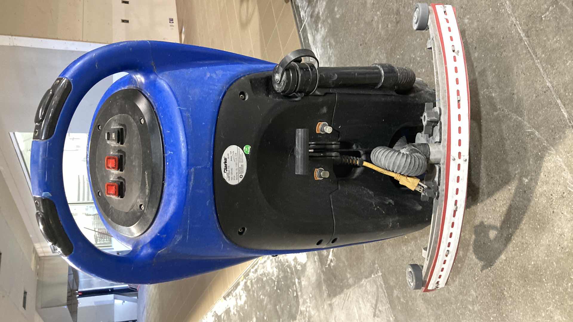 Photo 7 of CLARKE ELECTRIC AUTOMATIC FLOOR SCRUBBER W PAD DRIVER MODEL CA30 17E
