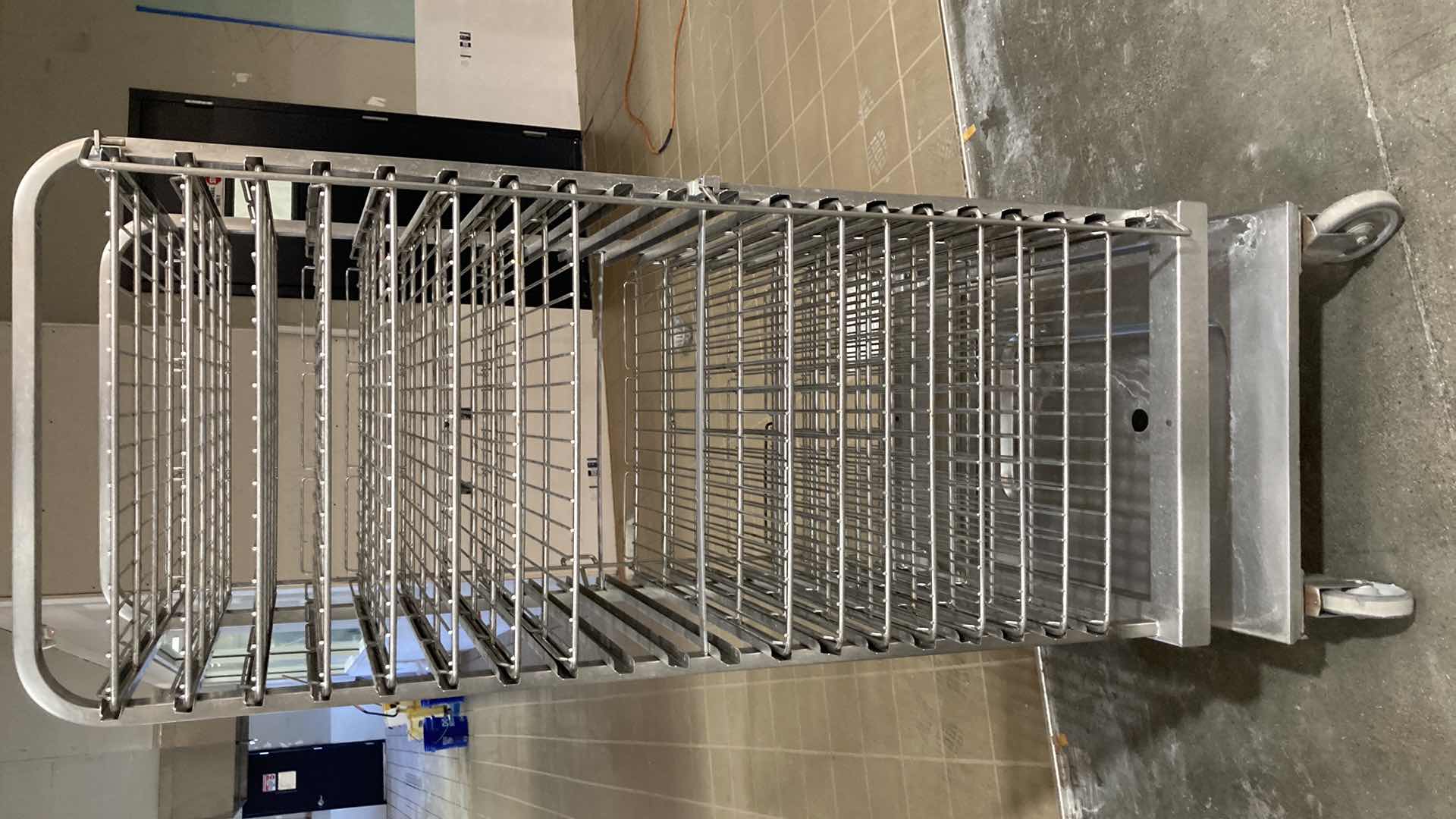 Photo 1 of ROLL-IN COMMERCIAL OVEN RACK 28” X 26” H 67” 