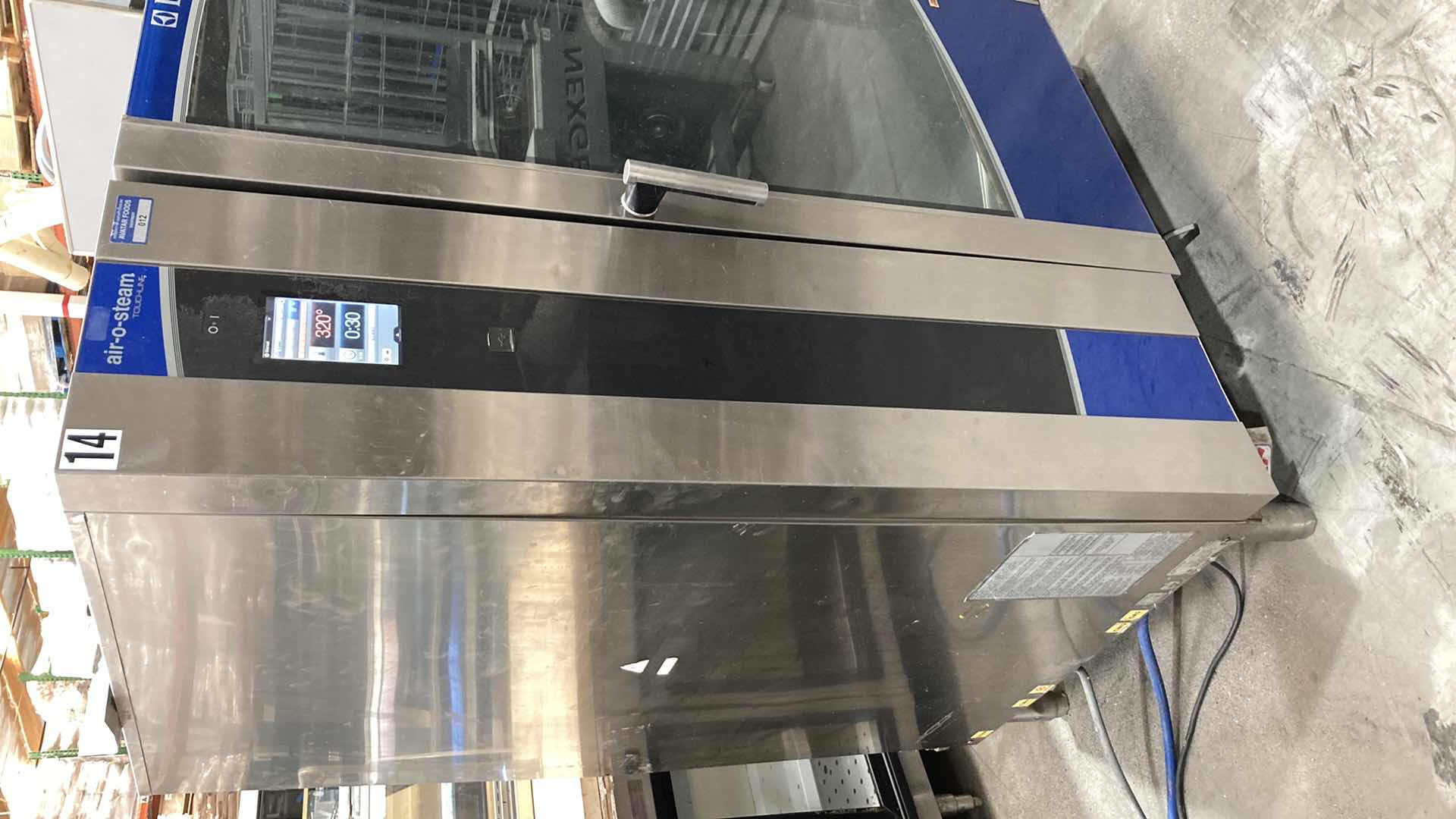 Photo 2 of ELECTROLUX AIR-O-STEAM TOUCHLINE GAS & ELECTRIC COMMERCIAL OVEN MODEL AOS202GTP1 (ELECTRICAL SHORT)