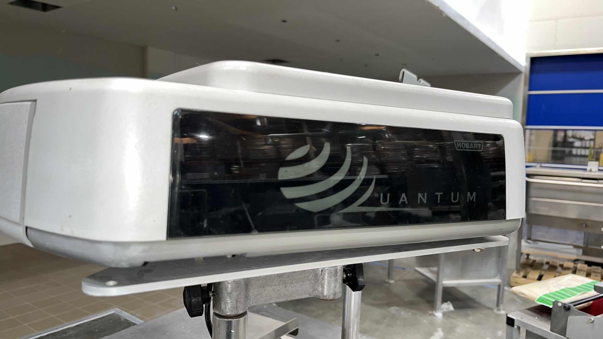 Photo 35 of HOBART COMMERCIAL DIGITAL DELI WRAPPING MACHINE W LABEL PRINTER MODEL UWS (HARDWIRED),  HEAT SEAL ENERGY SMART WRAPPER STATION W QUANTUM LABEL PRINTER (2),
HOBART ROLLER/DISCHARGE TABLE (MODEL HRT5-3)