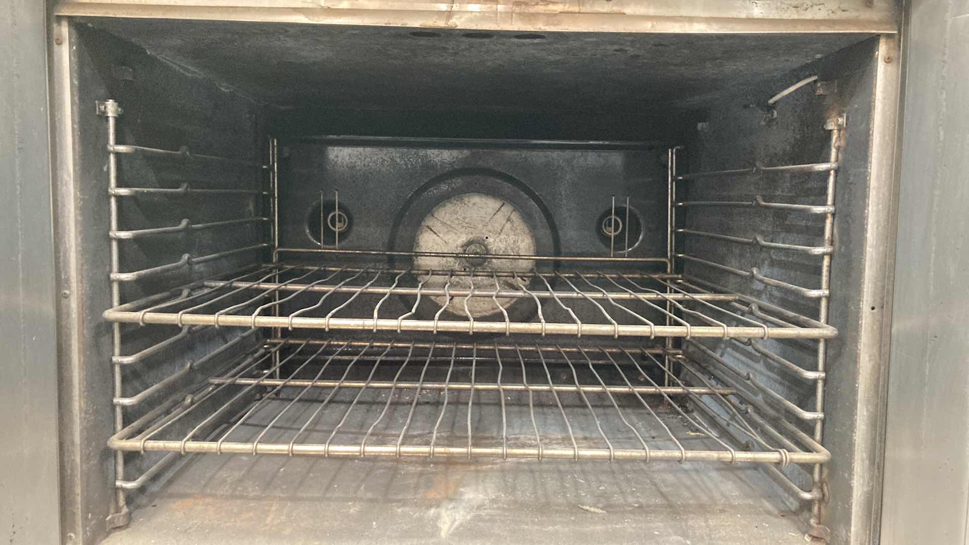 Photo 1 of BLODGETT 2 TIER COMMERCIAL CONVECTION OVEN (ELECTRICAL SHORT)