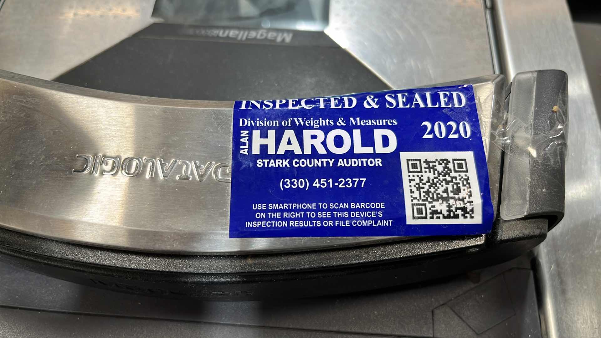 Photo 17 of ACCENT 2016 SINGLE BELT CHECK LANE W COMPLETE POS SYSTEM 97” X 25.5” H 42.5” (300+ LBS)