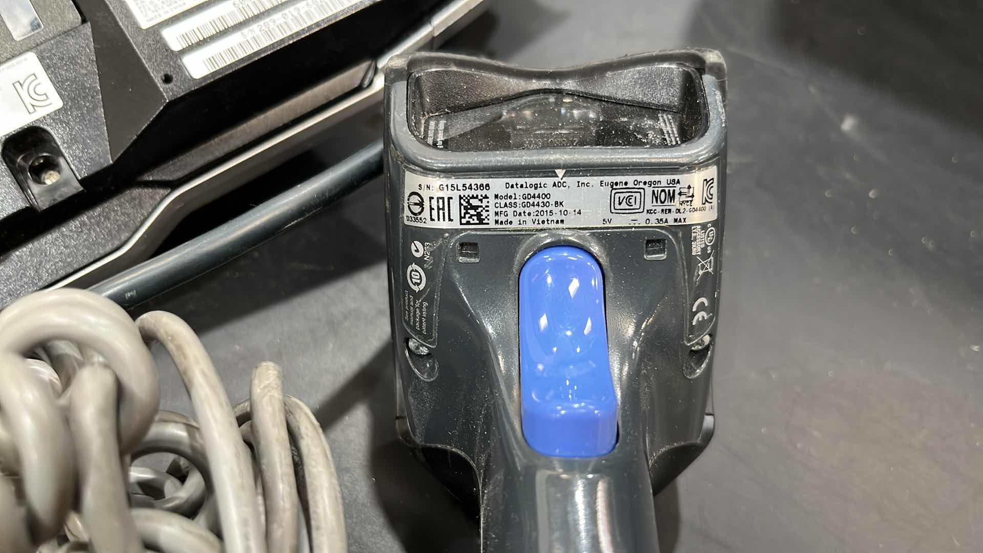 Photo 13 of ACCENT 2016 SINGLE BELT CHECK LANE W COMPLETE POS SYSTEM 97” X 25.5” H 42.5” (300+ LBS)