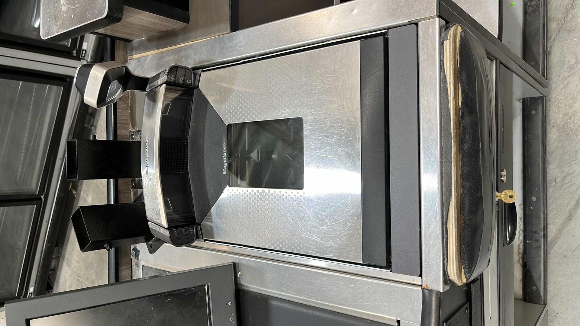 Photo 6 of ACCENT 2016 SINGLE BELT CHECK LANE W COMPLETE POS SYSTEM 97” X 25.5” H 42.5” (300+ LBS)