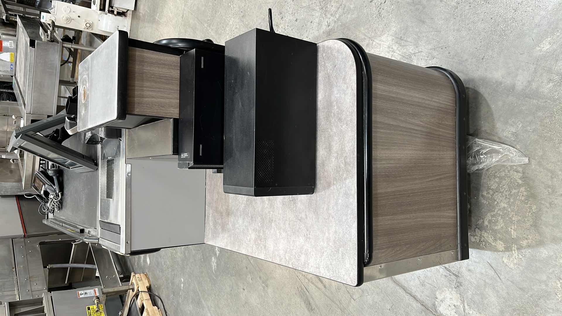 Photo 3 of ACCENT 2016 SINGLE BELT CHECK LANE W COMPLETE POS SYSTEM 97” X 25.5” H 42.5” (300+ LBS)