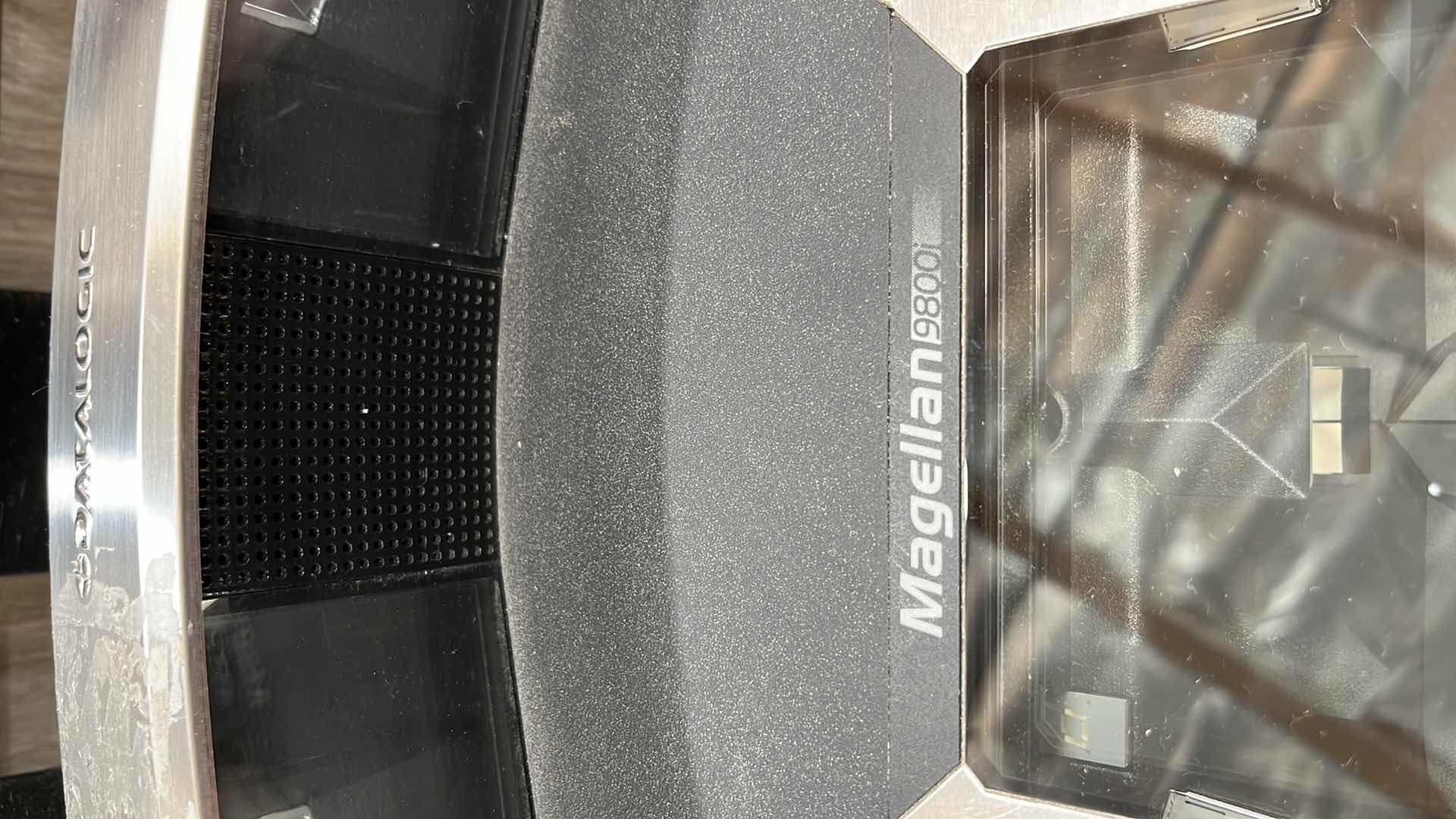 Photo 1 of ACCENT 2016 SINGLE BELT CHECK LANE W COMPLETE POS SYSTEM 97” X 25.5” H 42.5” (300+ LBS)