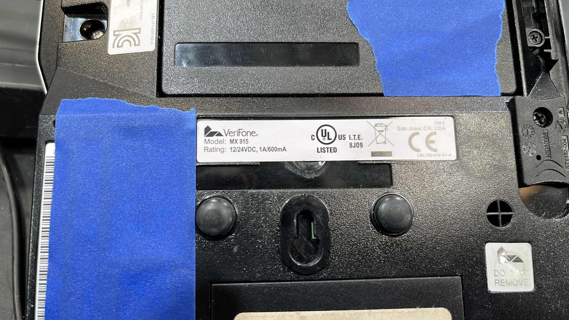 Photo 1 of ACCENT 2016 SINGLE BELT CHECK LANE W COMPLETE POS SYSTEM 97” X 25.5” H 42.5” (300+ LBS)