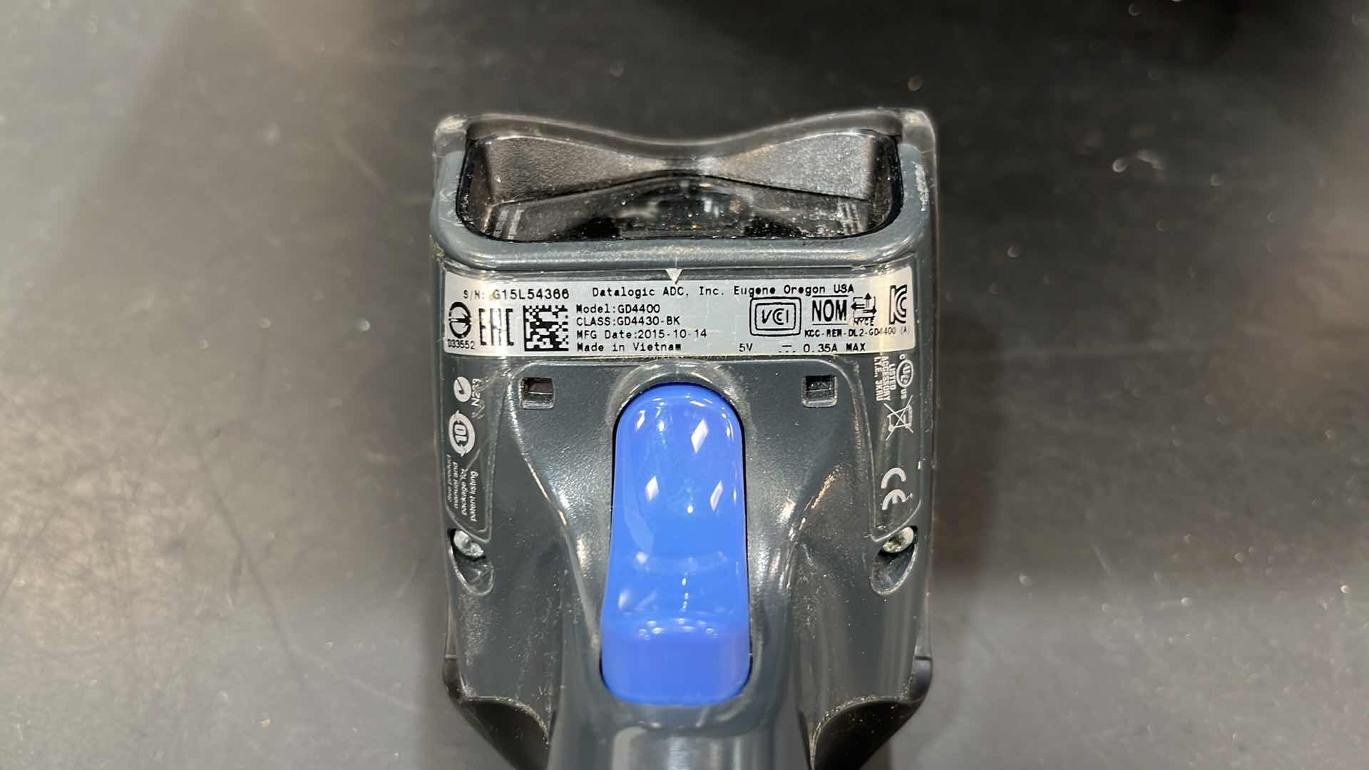 Photo 1 of ACCENT 2016 SINGLE BELT CHECK LANE W COMPLETE POS SYSTEM 97” X 25.5” H 42.5” (300+ LBS)