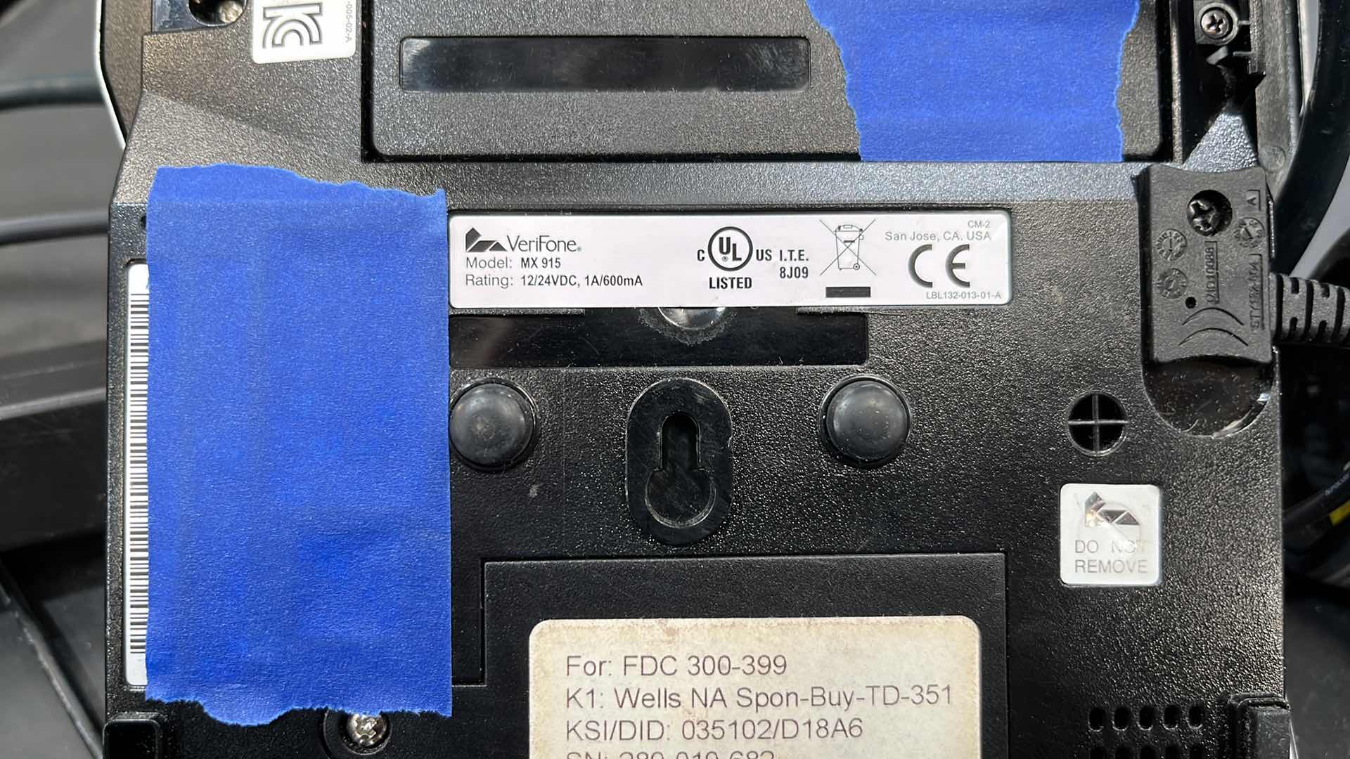 Photo 1 of ACCENT 2016 SINGLE BELT CHECK LANE W COMPLETE POS SYSTEM 97” X 25.5” H 42.5”