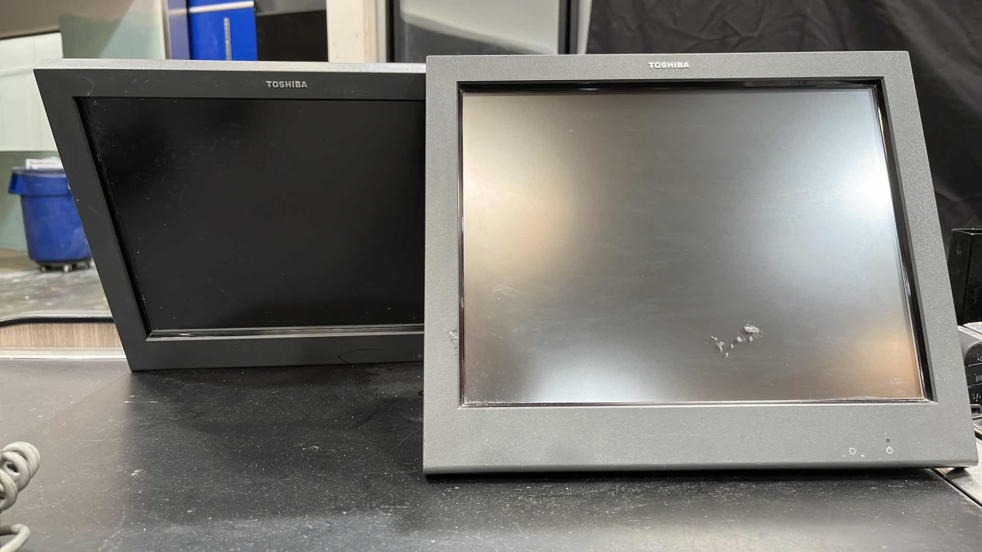 Photo 1 of ACCENT 2016 SINGLE BELT CHECK LANE W COMPLETE POS SYSTEM 97” X 25.5” H 42.5”