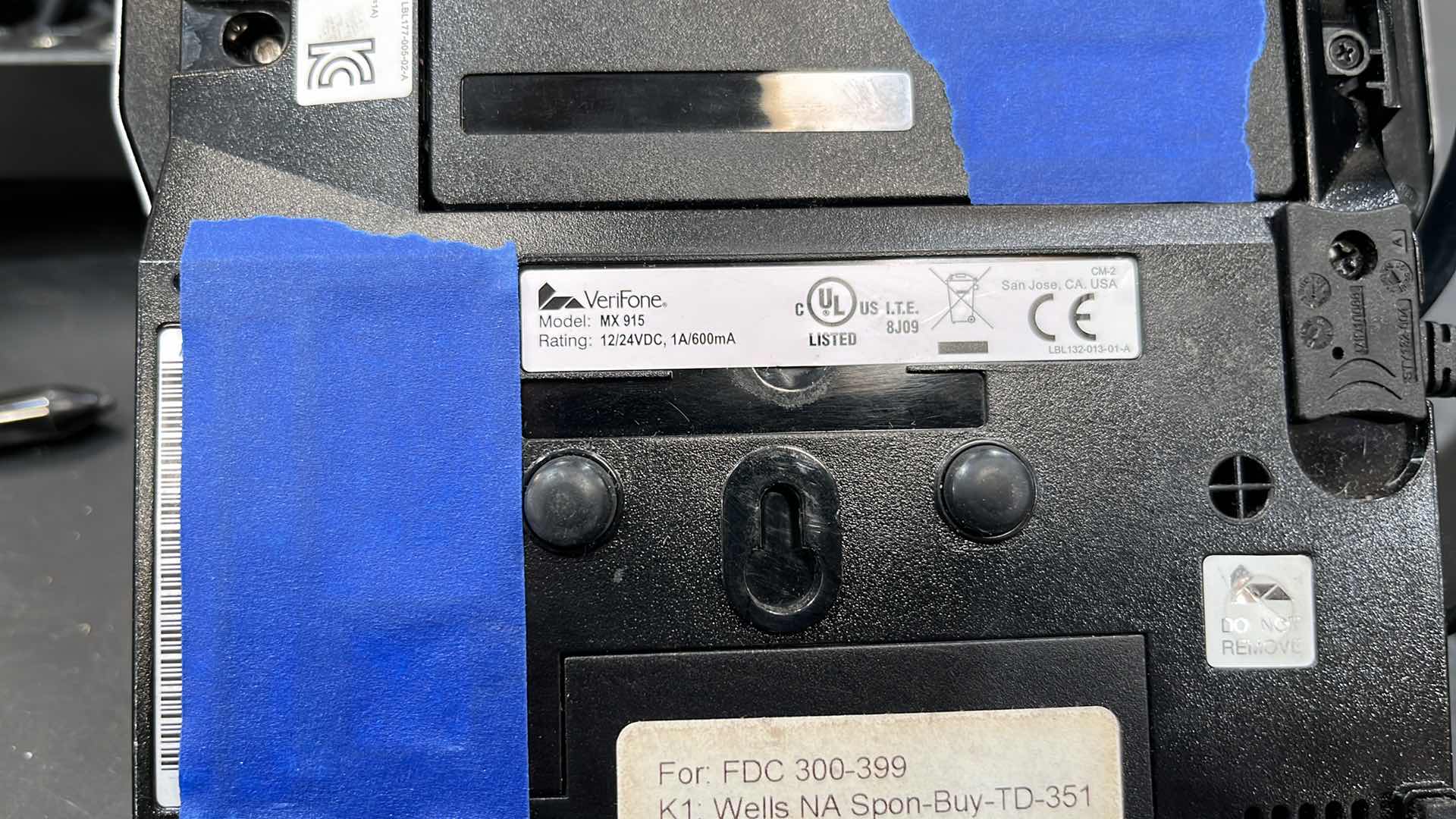 Photo 1 of ACCENT 2016 SINGLE BELT CHECK LANE W COMPLETE POS SYSTEM 97” X 25.5” H 42.5” (300+ LBS)