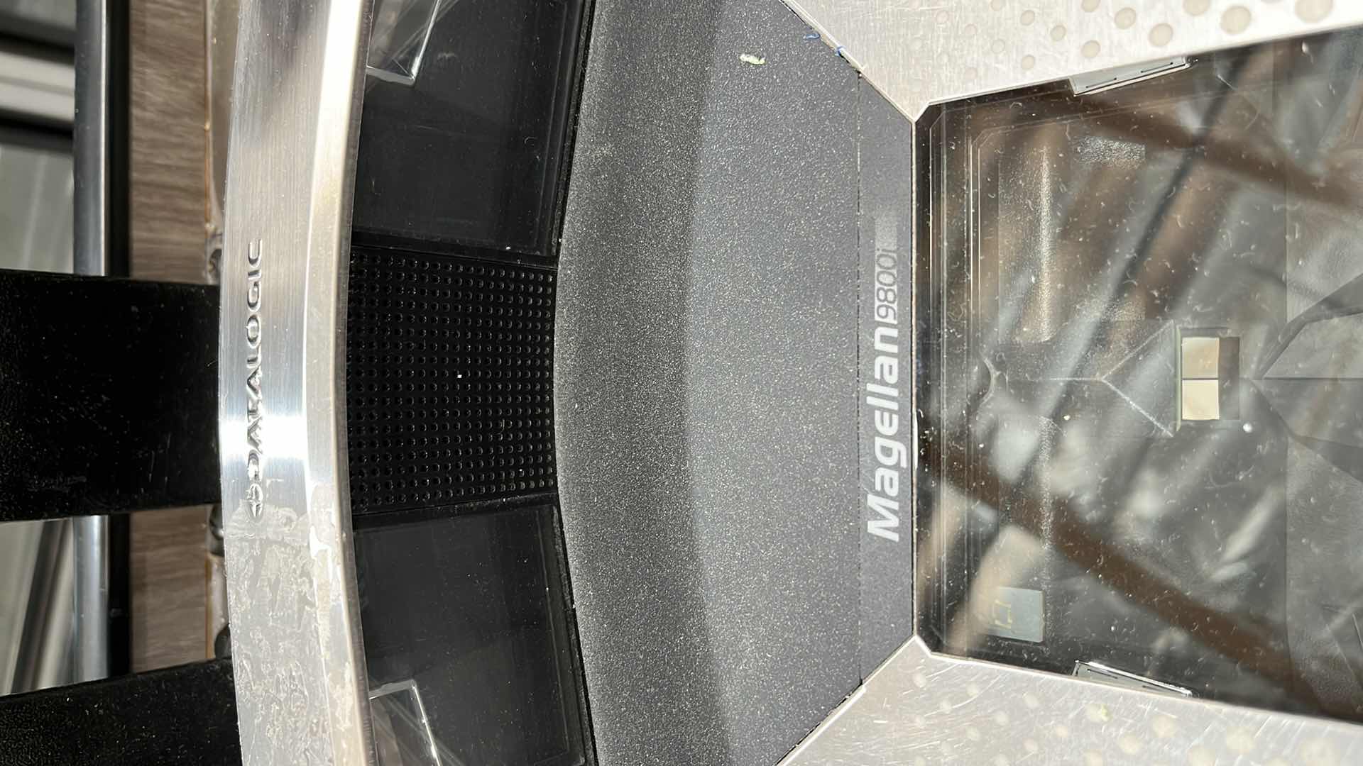 Photo 1 of ACCENT 2016 SINGLE BELT CHECK LANE W COMPLETE POS SYSTEM 97” X 25.5” H 42.5” (300+ LBS)