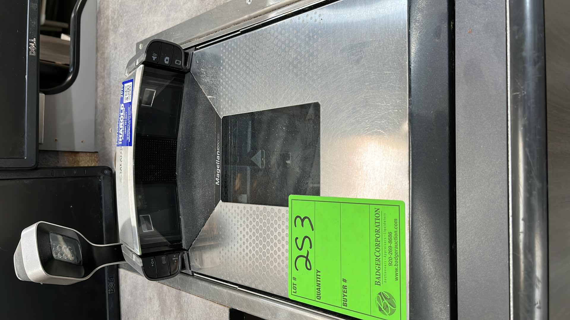 Photo 1 of ACCENT DUAL CUSTOMER SERVICE STATION W COMPLETE POS SYSTEM 97” X 25.5” X 42.5” (400+ LBS)