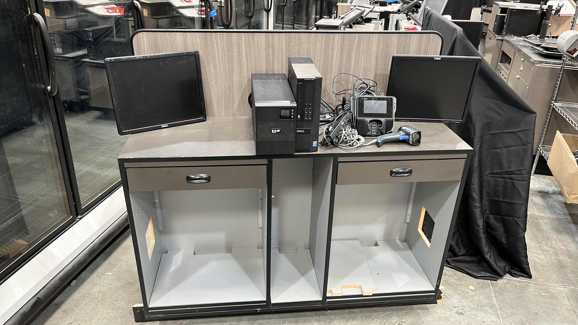 Photo 1 of CUSTOMER SERVICE STATION 60” X 17” H 51.5”