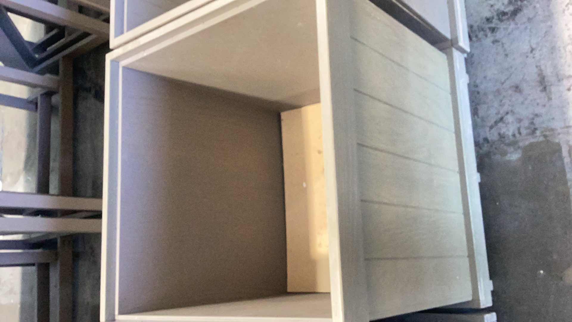 Photo 1 of WOODEN FRUIT DISPLAY 25” X 25” H 29”