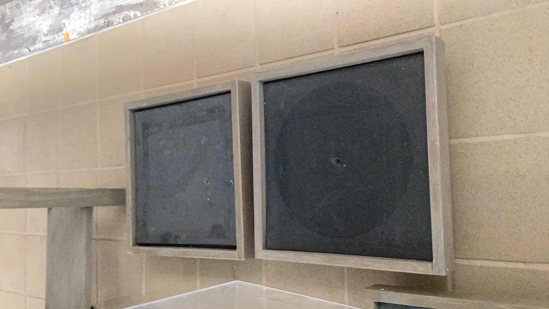 Photo 3 of FOUR PIECE ASSORTED WOODEN FRUIT STANDS