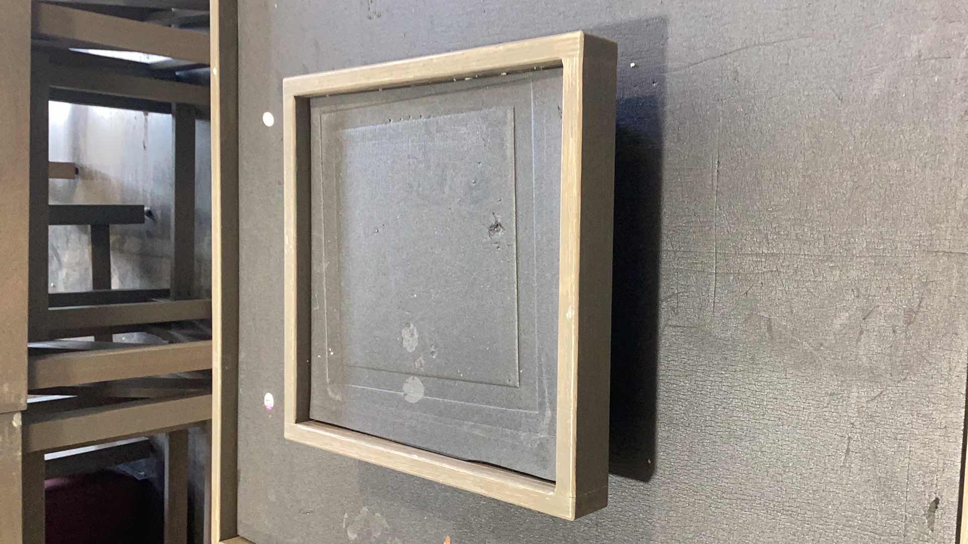 Photo 1 of THREE PIECE WOODEN FRUIT DISPLAY STANDS 36” X 36” H 32”