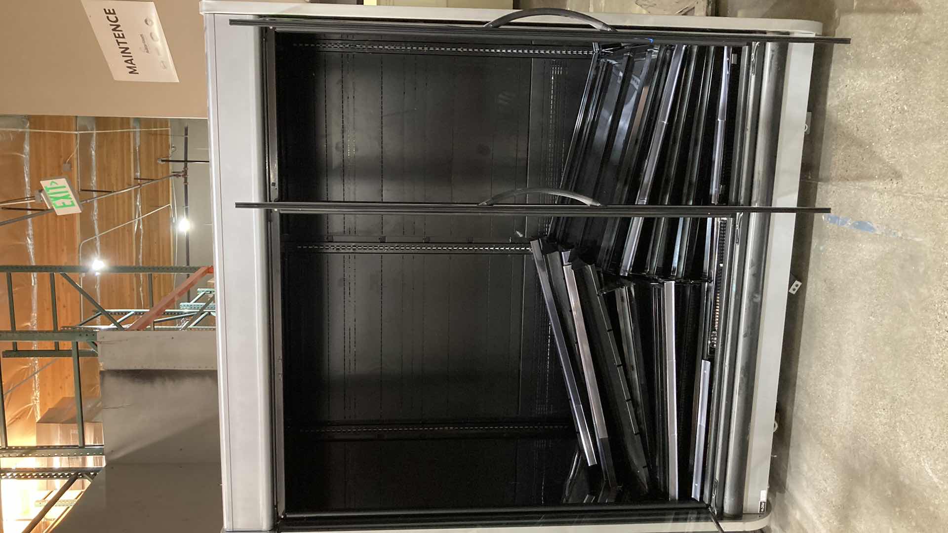 Photo 2 of HUSSMANN COMMERCIAL 3 DOOR DISPLAY REFRIGERATOR