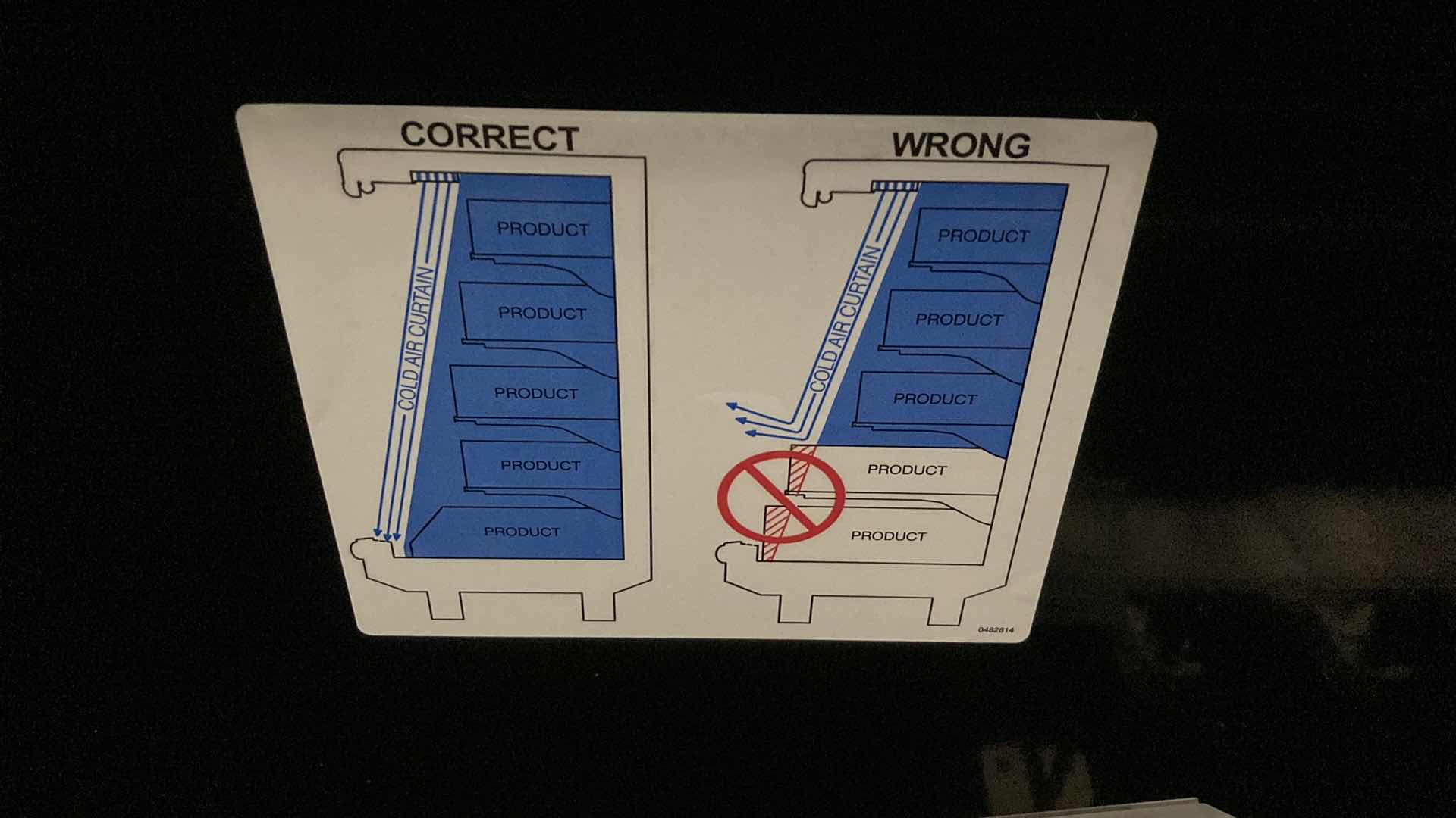 Photo 6 of HUSSMANN COMMERCIAL MARKET DISPLAY OPEN AIR COOLER W SHELVING (HARDWIRED)
