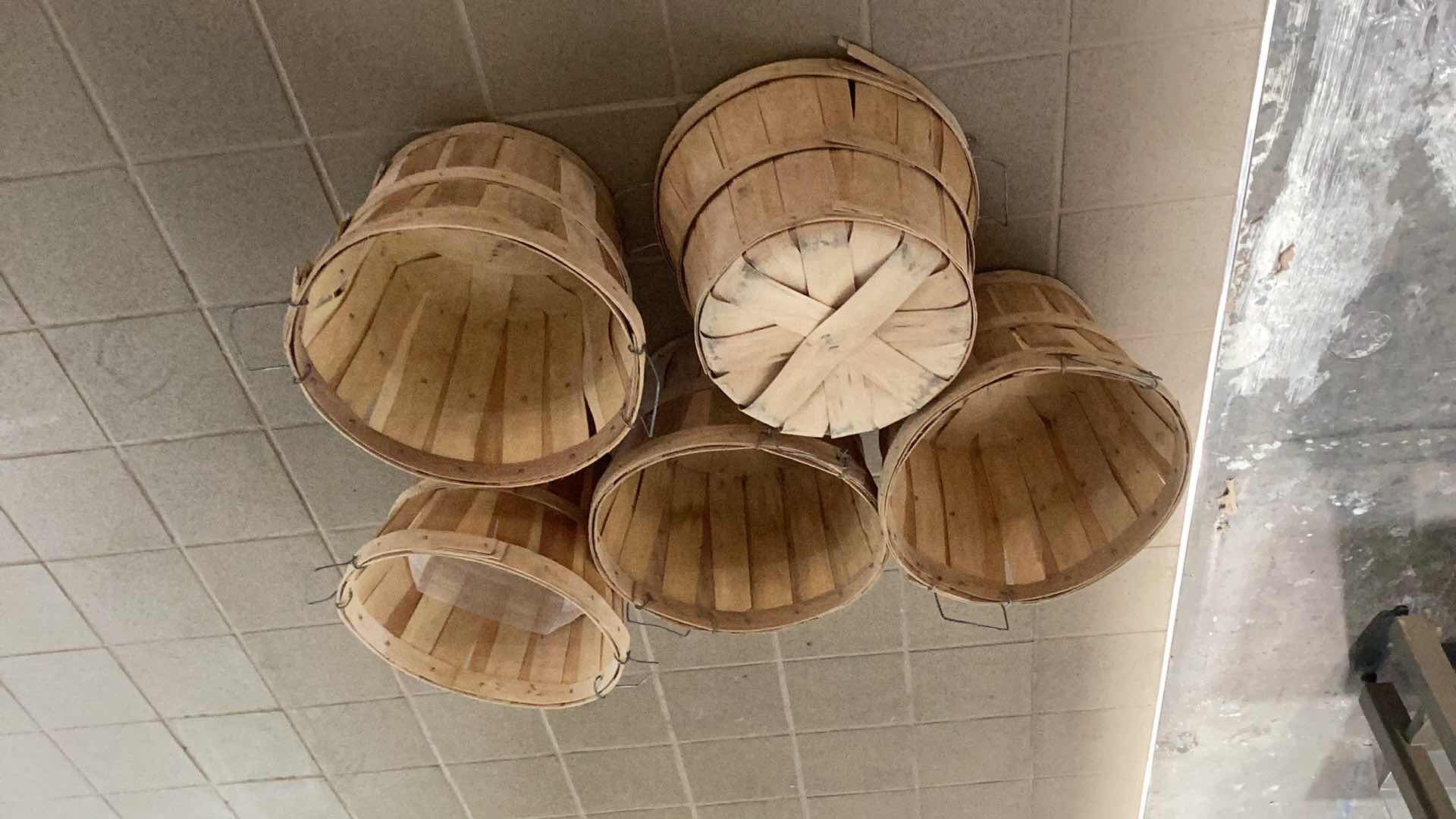 Photo 1 of FIVE BUSHELS BASKETS