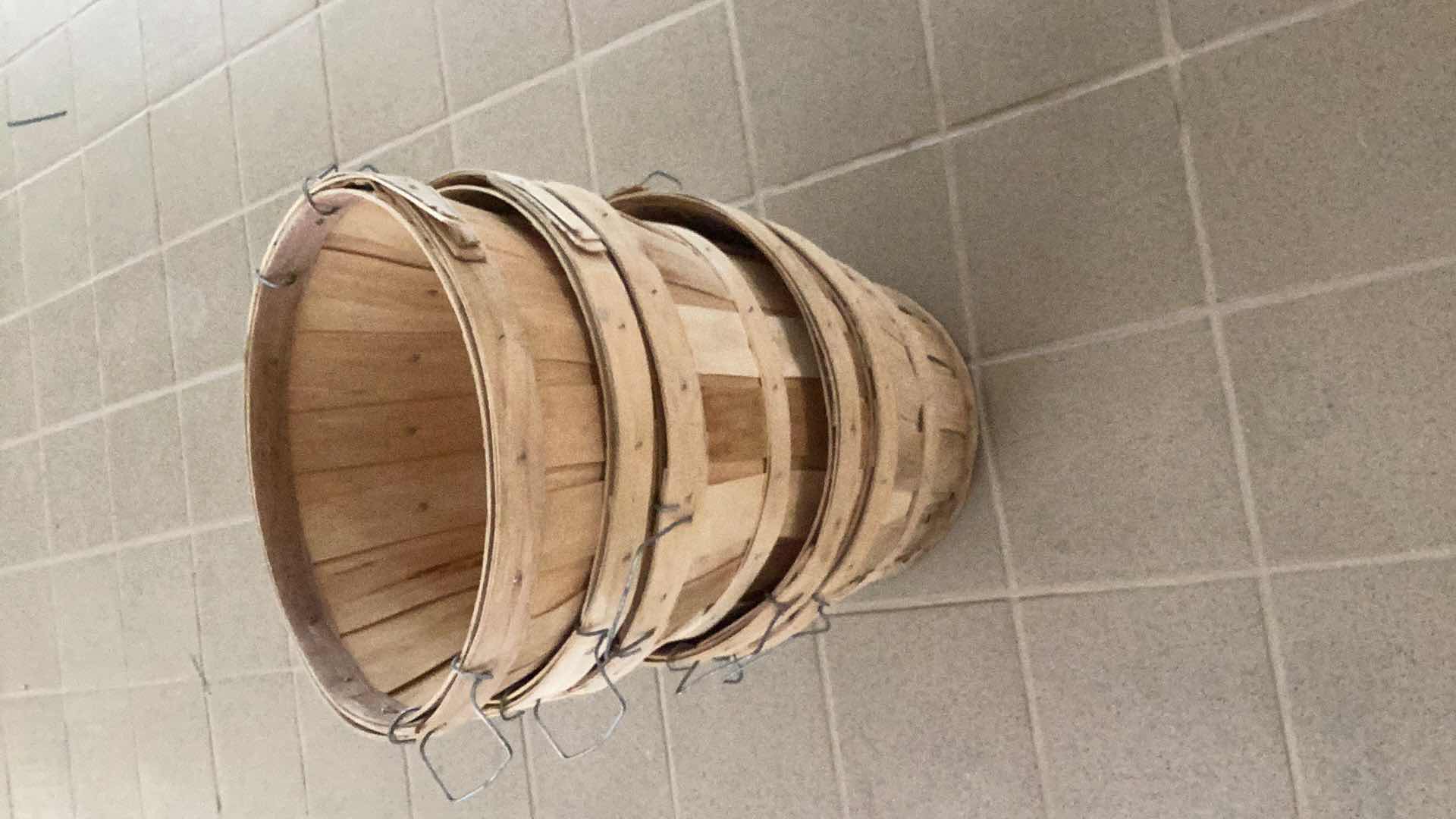 Photo 1 of FIVE BUSHELS BASKETS