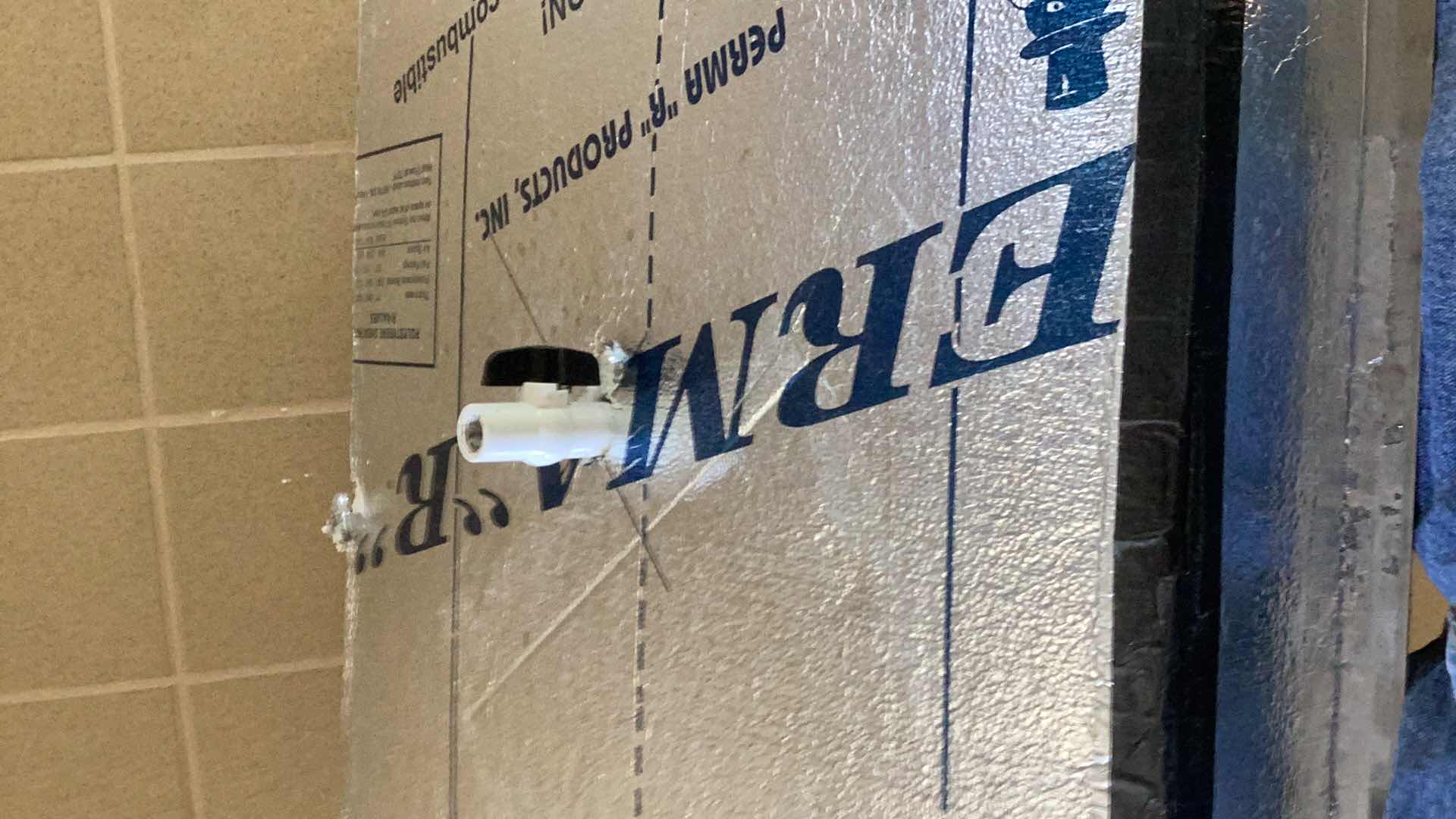 Photo 1 of METAL DRAINAGE TRAY 30” X 30” H 5”