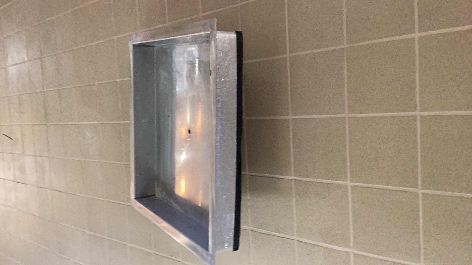 Photo 1 of METAL DRAINAGE TRAY 30” X 30” H 5”