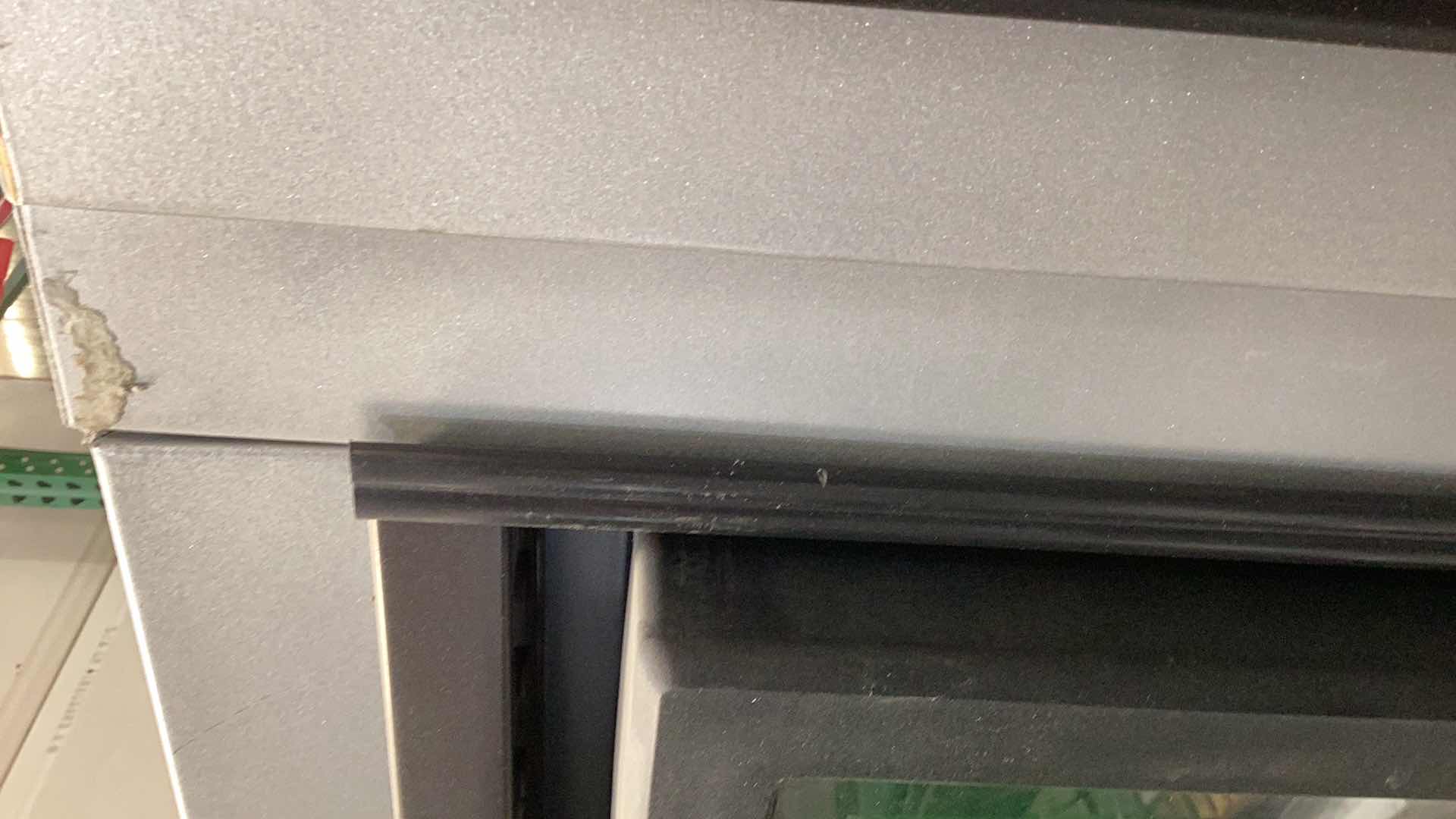 Photo 1 of HUSSMANN COMMERCIAL DISPLAY REFRIGERATOR/FREEZER WITH SHELVING 120 VOLT MODEL RLTM200 (HARDWIRED)