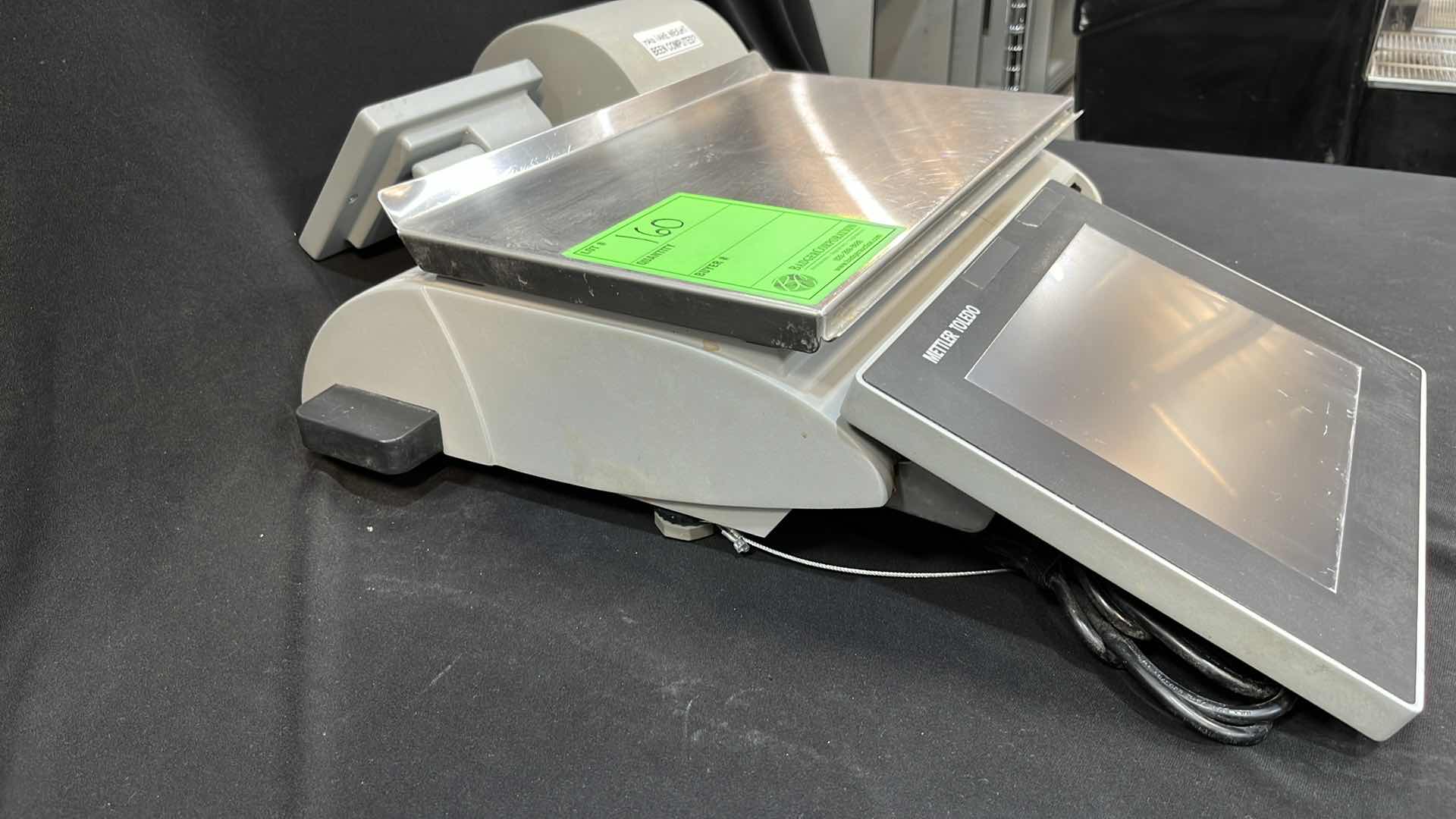 Photo 1 of METTLER TOLEDO DIGITAL TOUCHPAD DELI SCALE W PRINTER MODEL PACT-M