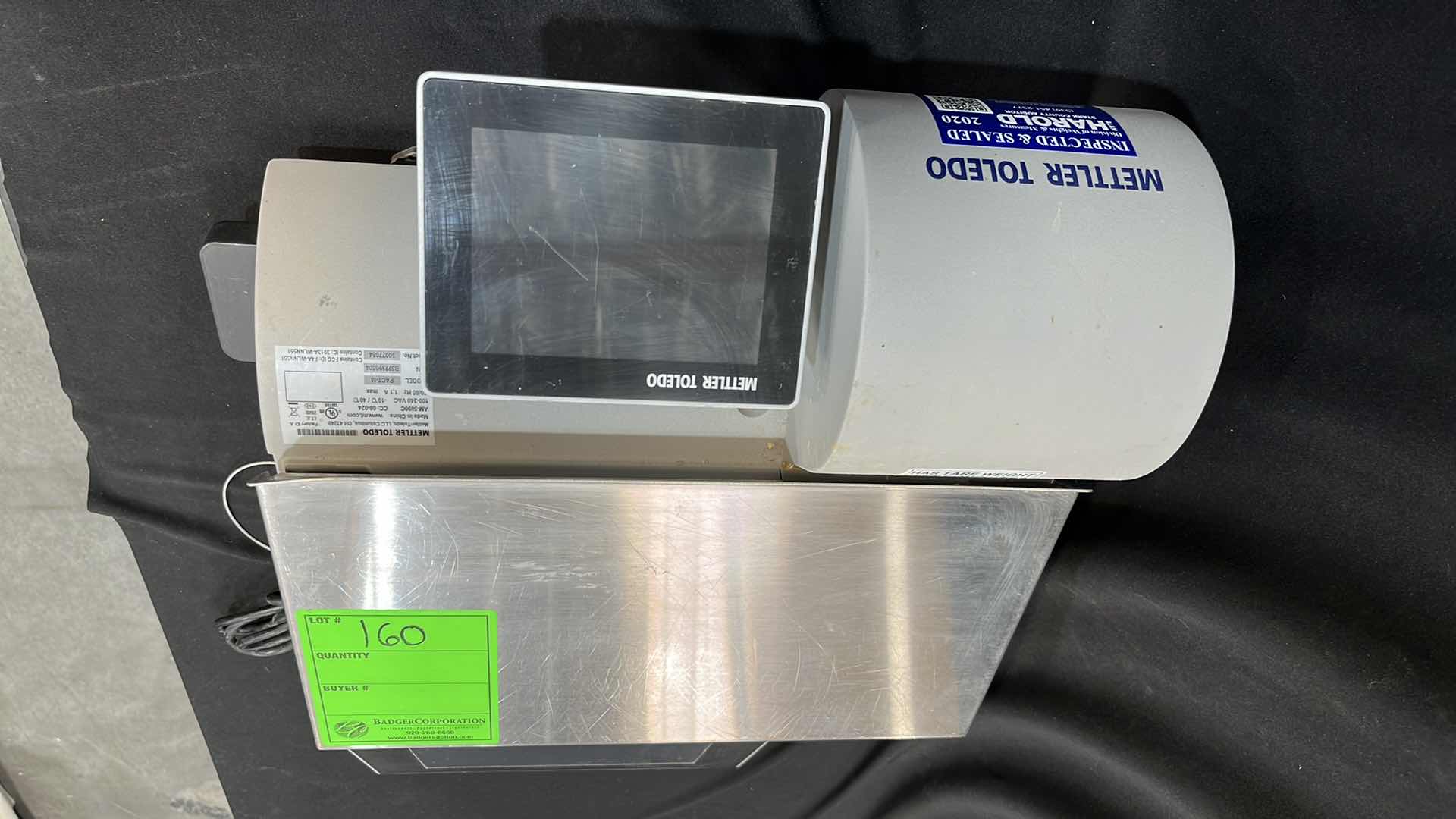 Photo 1 of METTLER TOLEDO DIGITAL TOUCHPAD DELI SCALE W PRINTER MODEL PACT-M