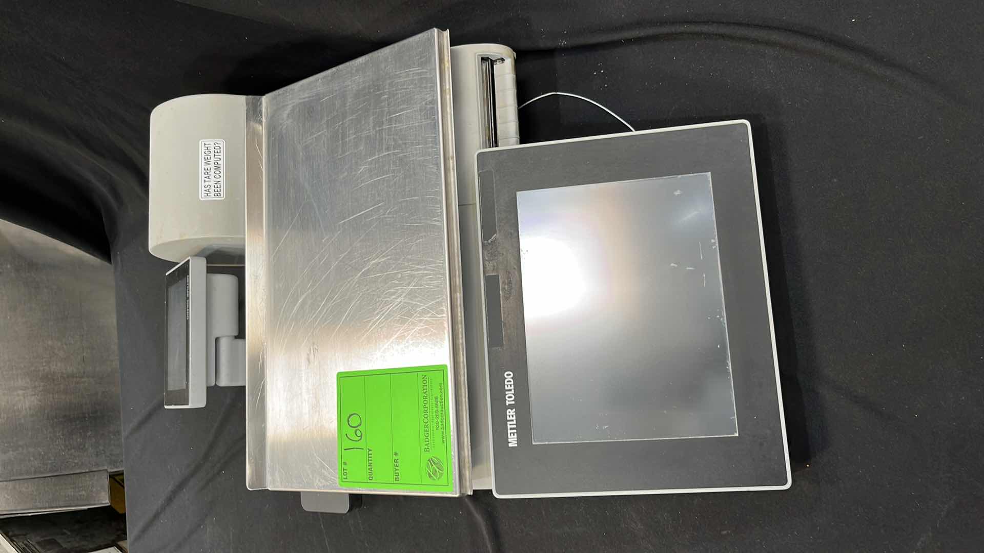 Photo 1 of METTLER TOLEDO DIGITAL TOUCHPAD DELI SCALE W PRINTER MODEL PACT-M