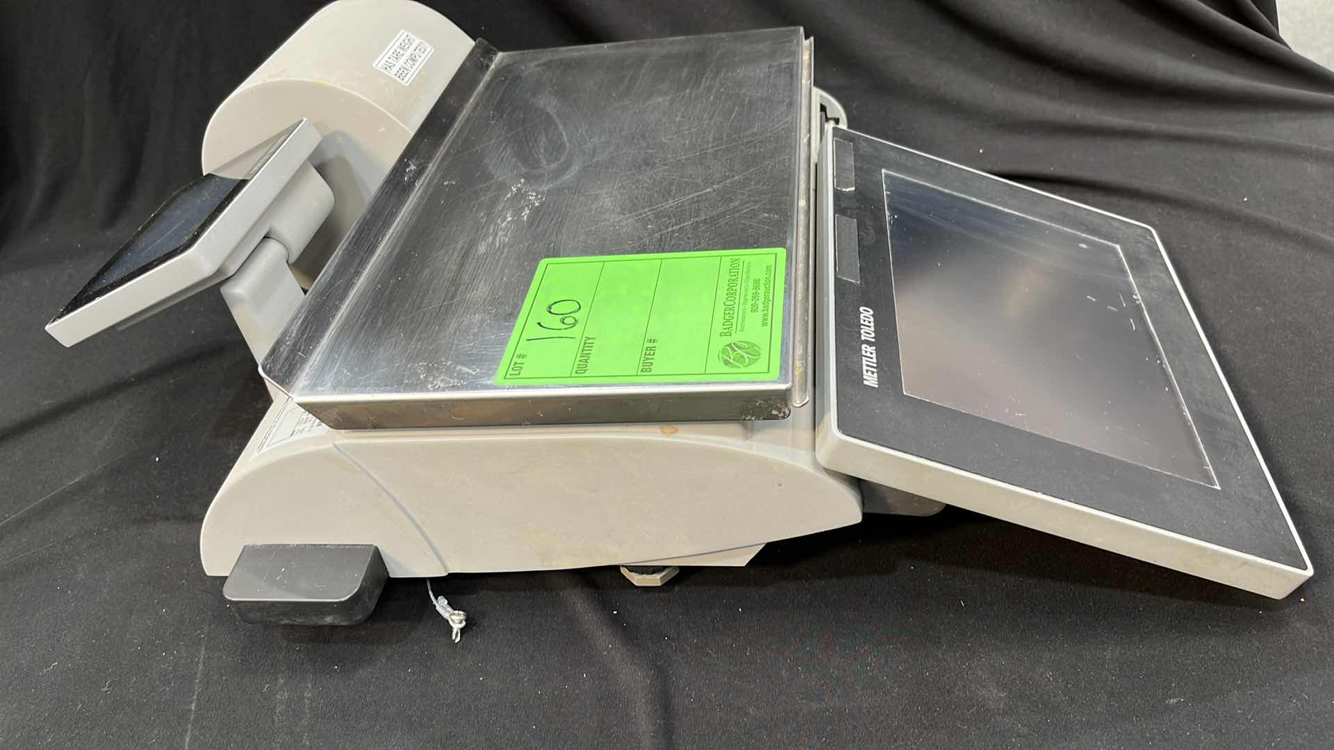 Photo 1 of METTLER TOLEDO DIGITAL TOUCHPAD DELI SCALE W PRINTER MODEL PACT-M